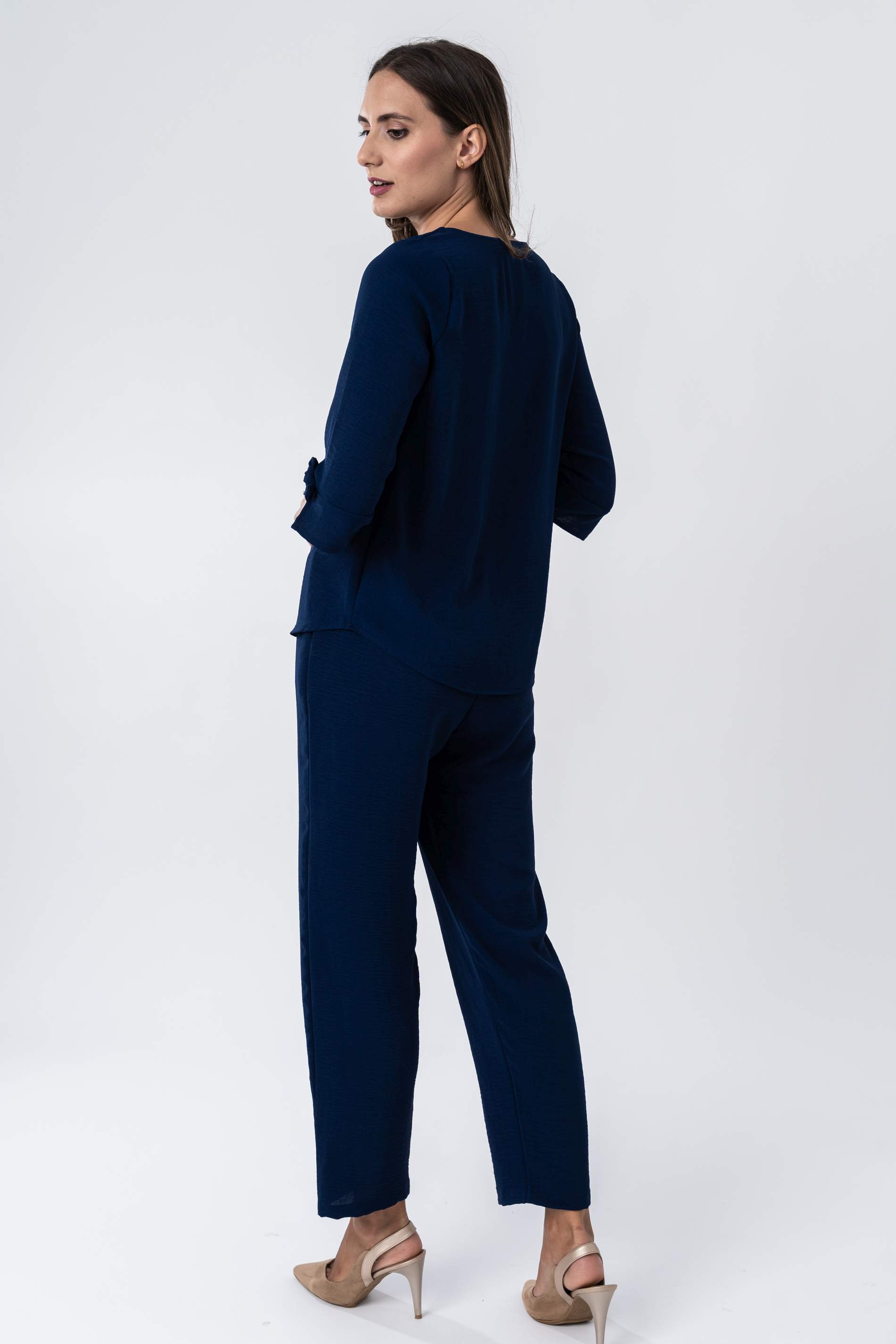 PANTALON HOLGADO CORDON MARINO