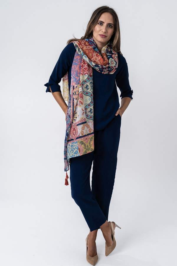 PANTALON HOLGADO CORDON MARINO