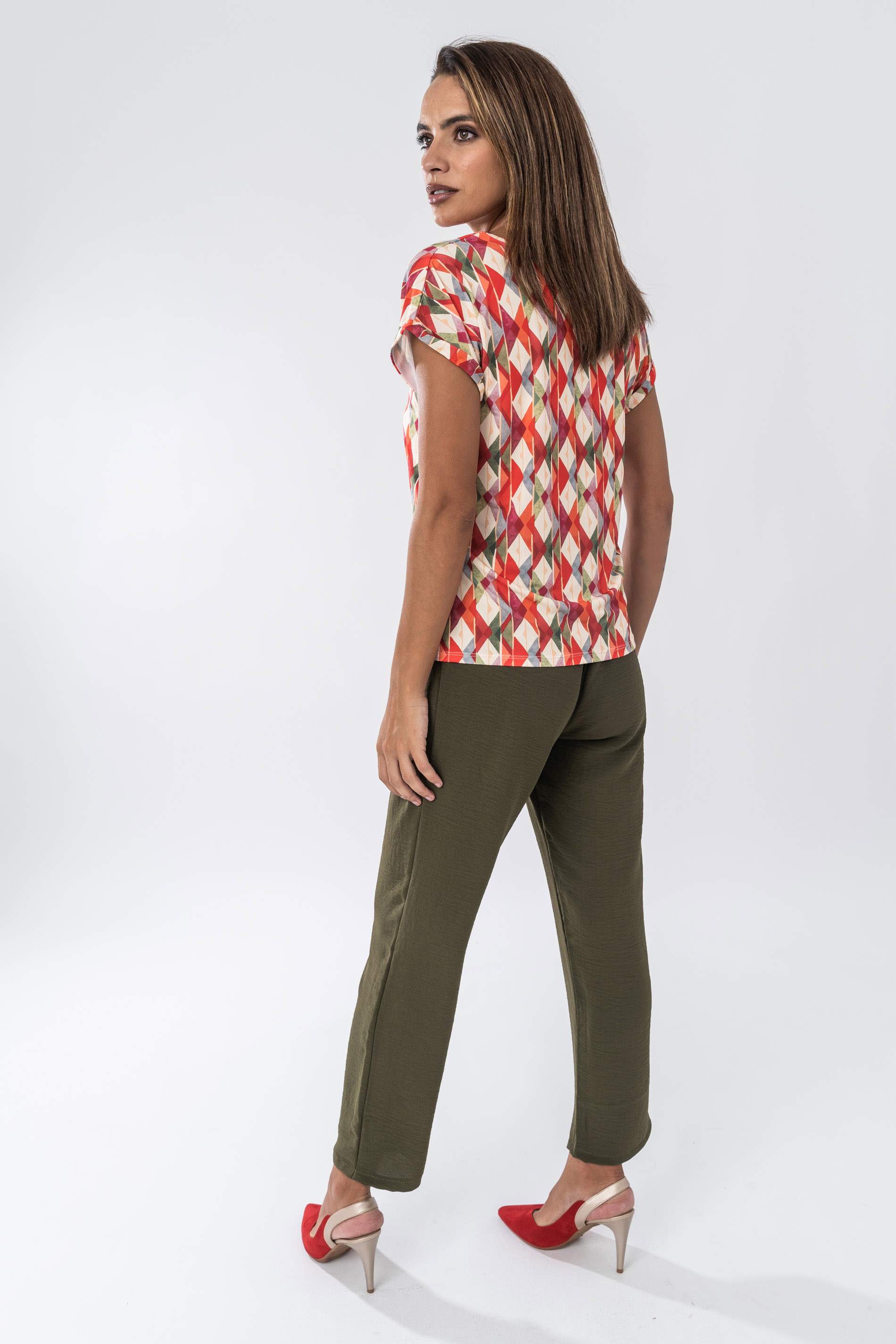PANTALON HOLGADO CORDON KAKI