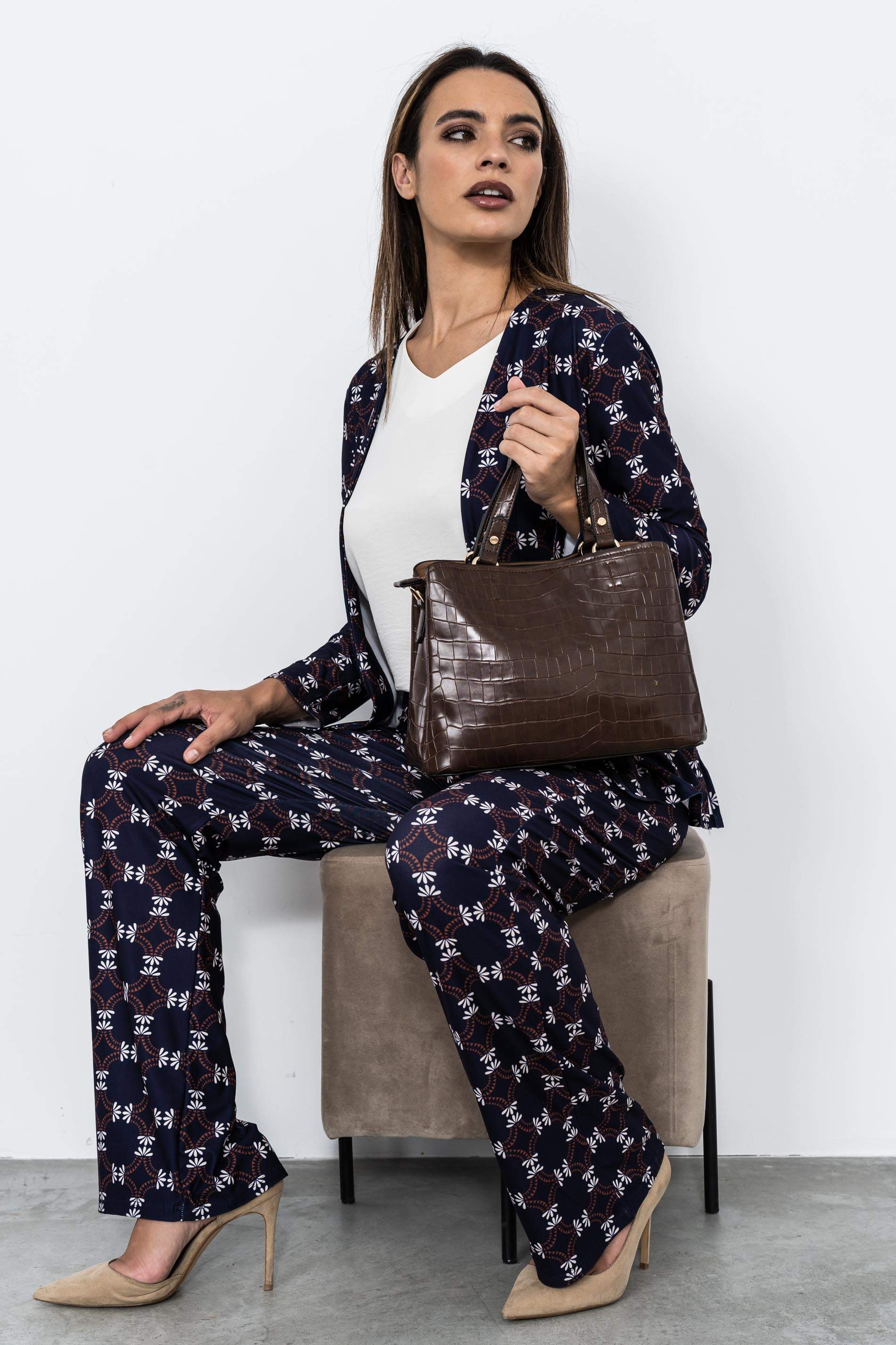 PANTALON CIRCULOS HOJAS