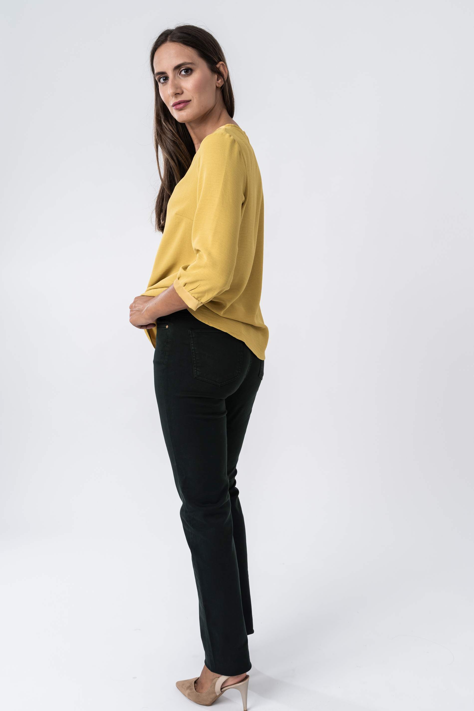 PANTALON RECTO 5 BOLSILLOS BOTELLA