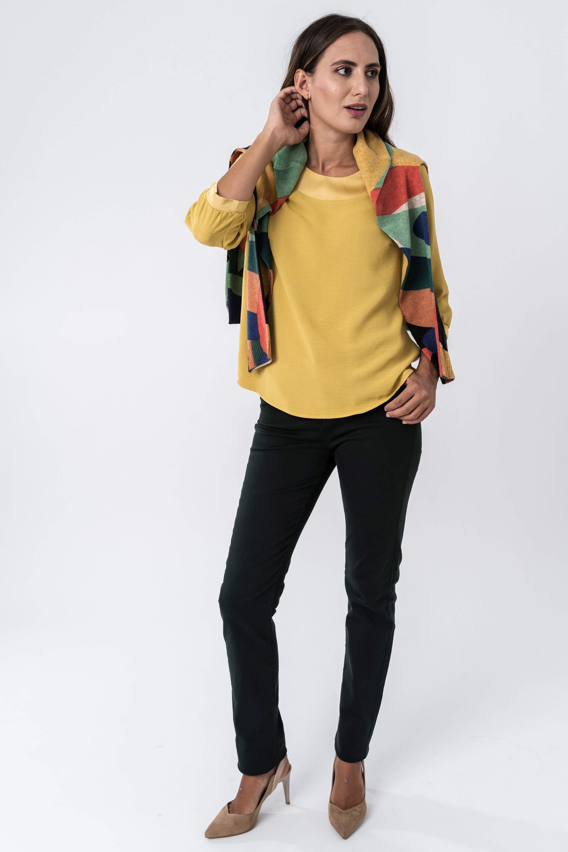 PANTALON RECTO 5 BOLSILLOS BOTELLA