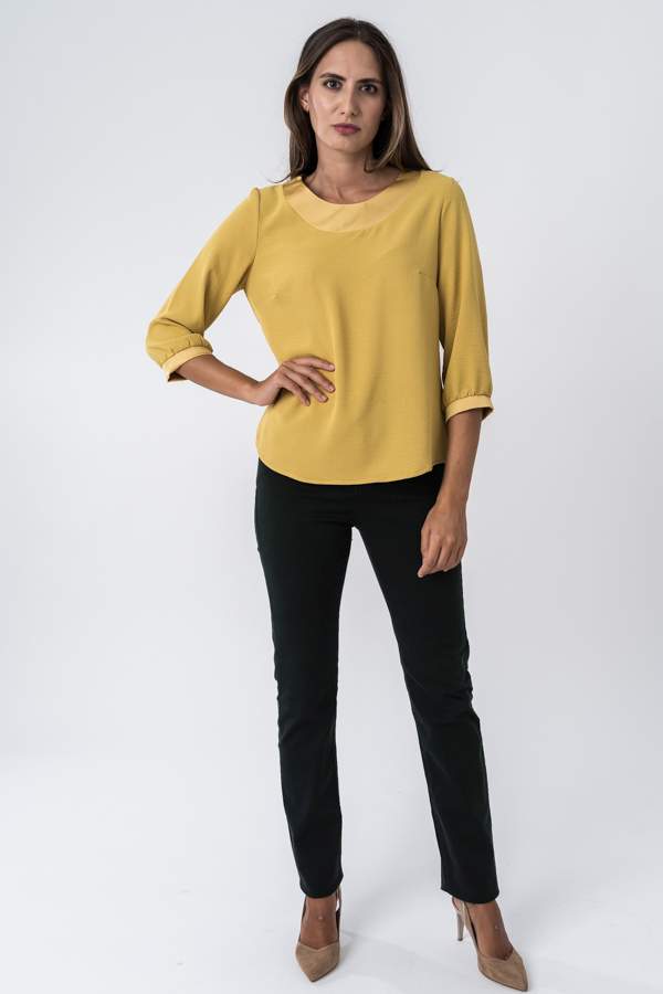 PANTALON RECTO 5 BOLSILLOS BOTELLA