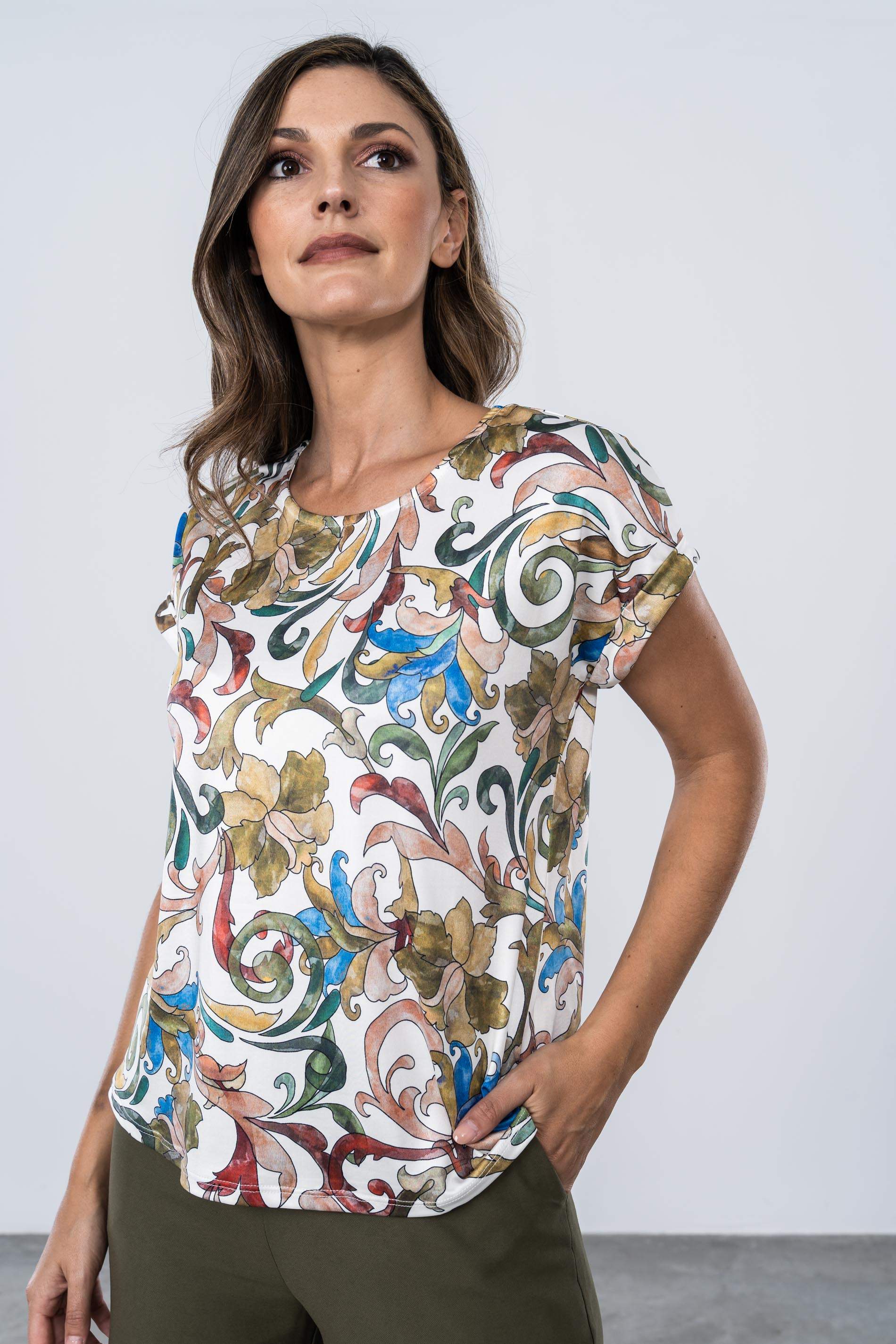 CAMISETA HOJAS
