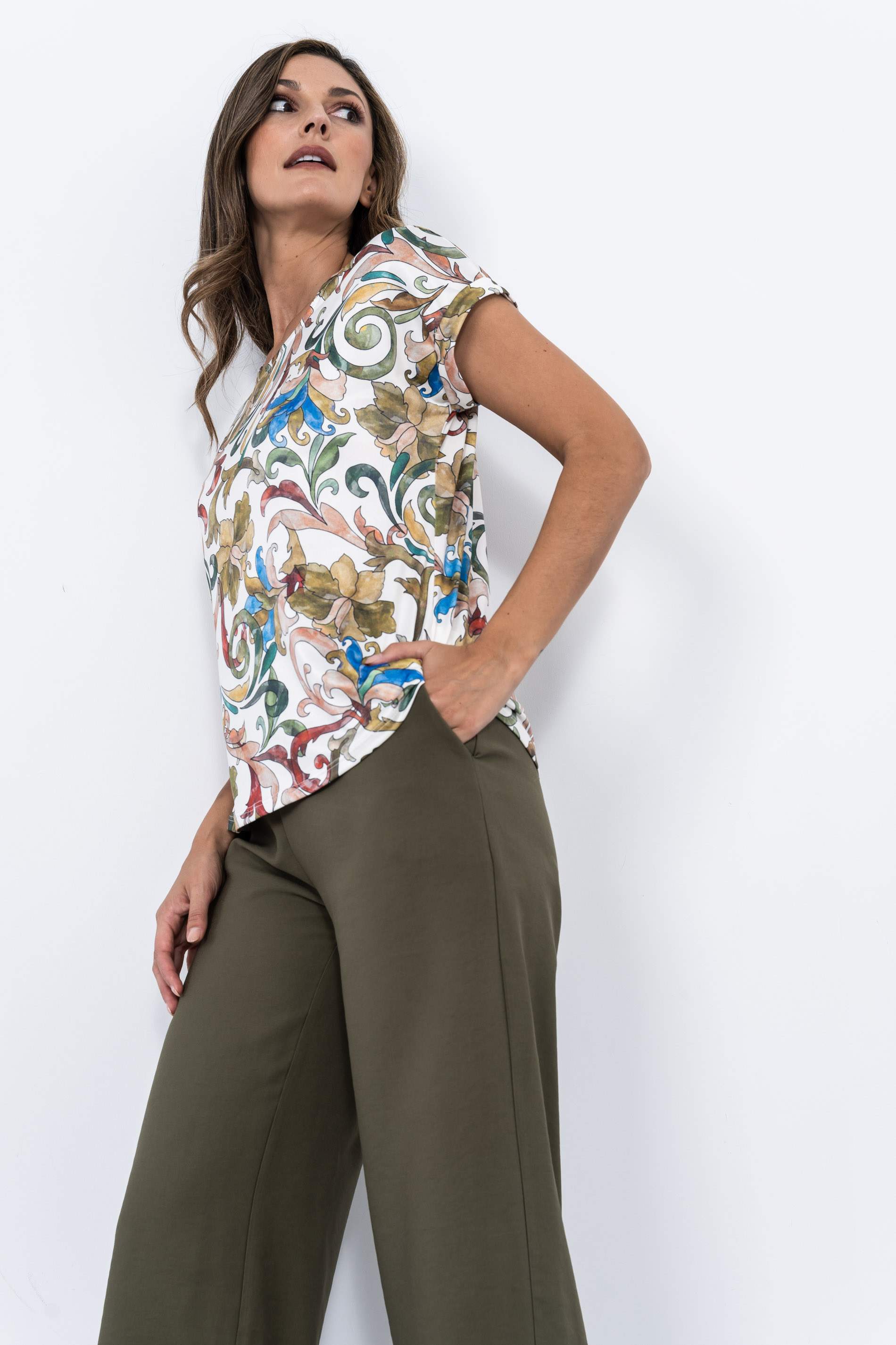 CAMISETA HOJAS
