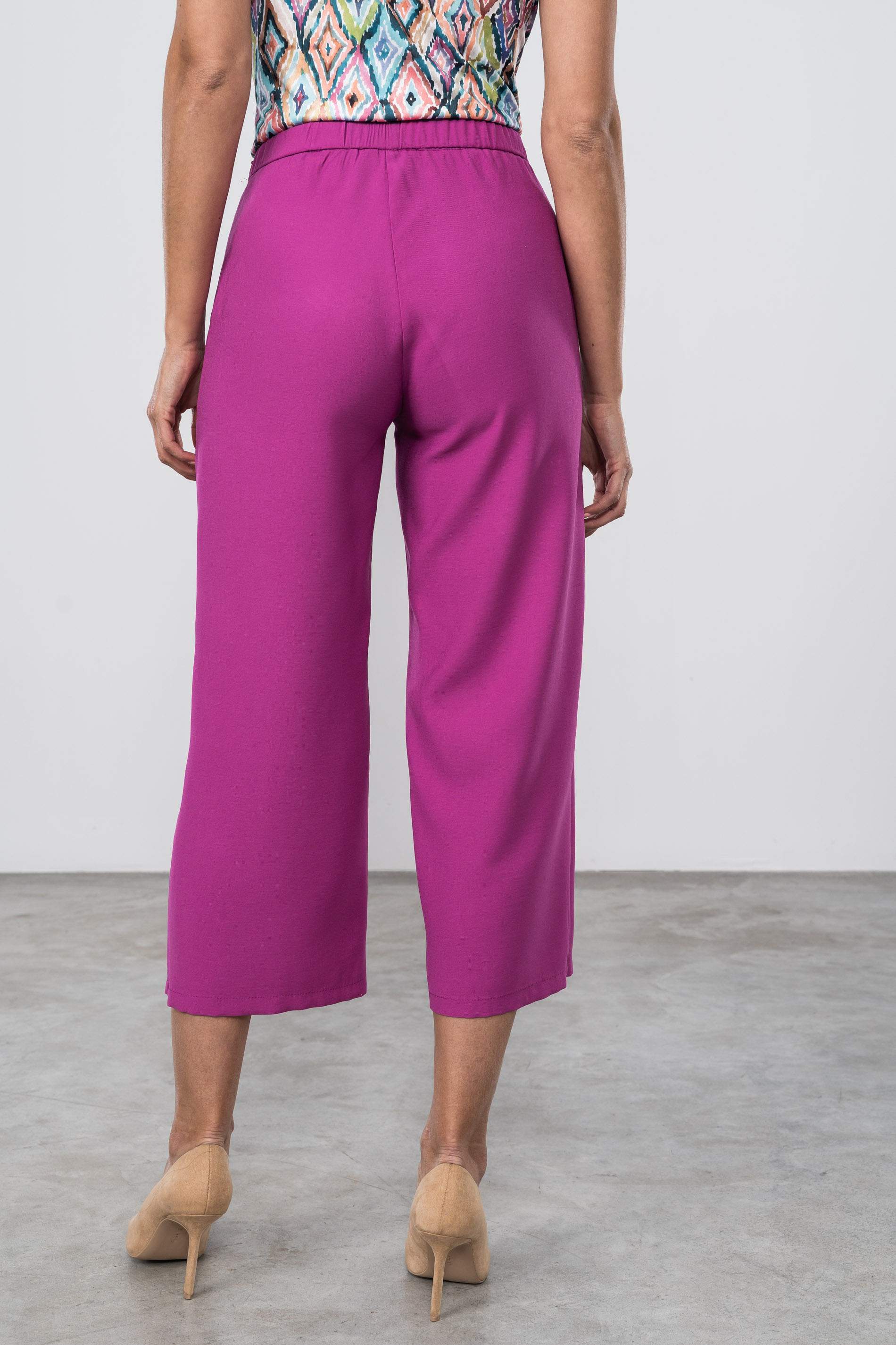 PANTALON RECTO CROPED BUGANVILLA