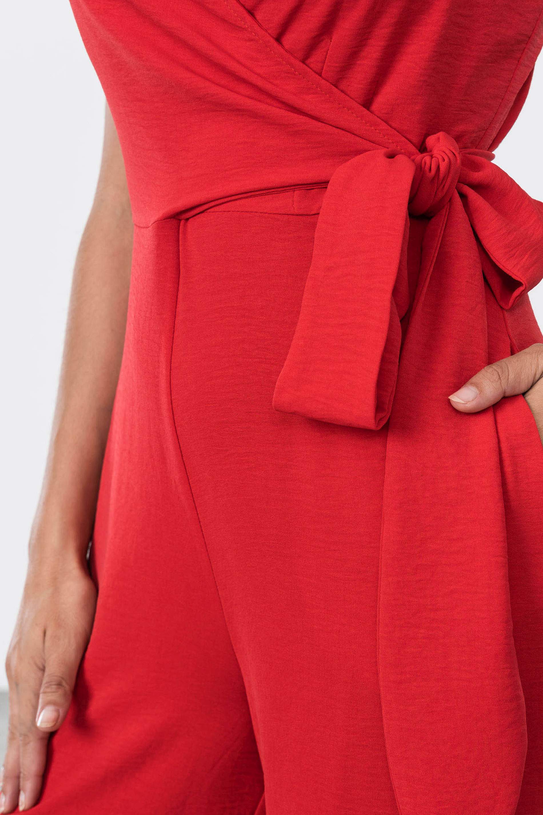 MONO CRUZADO LAZADA ROJO