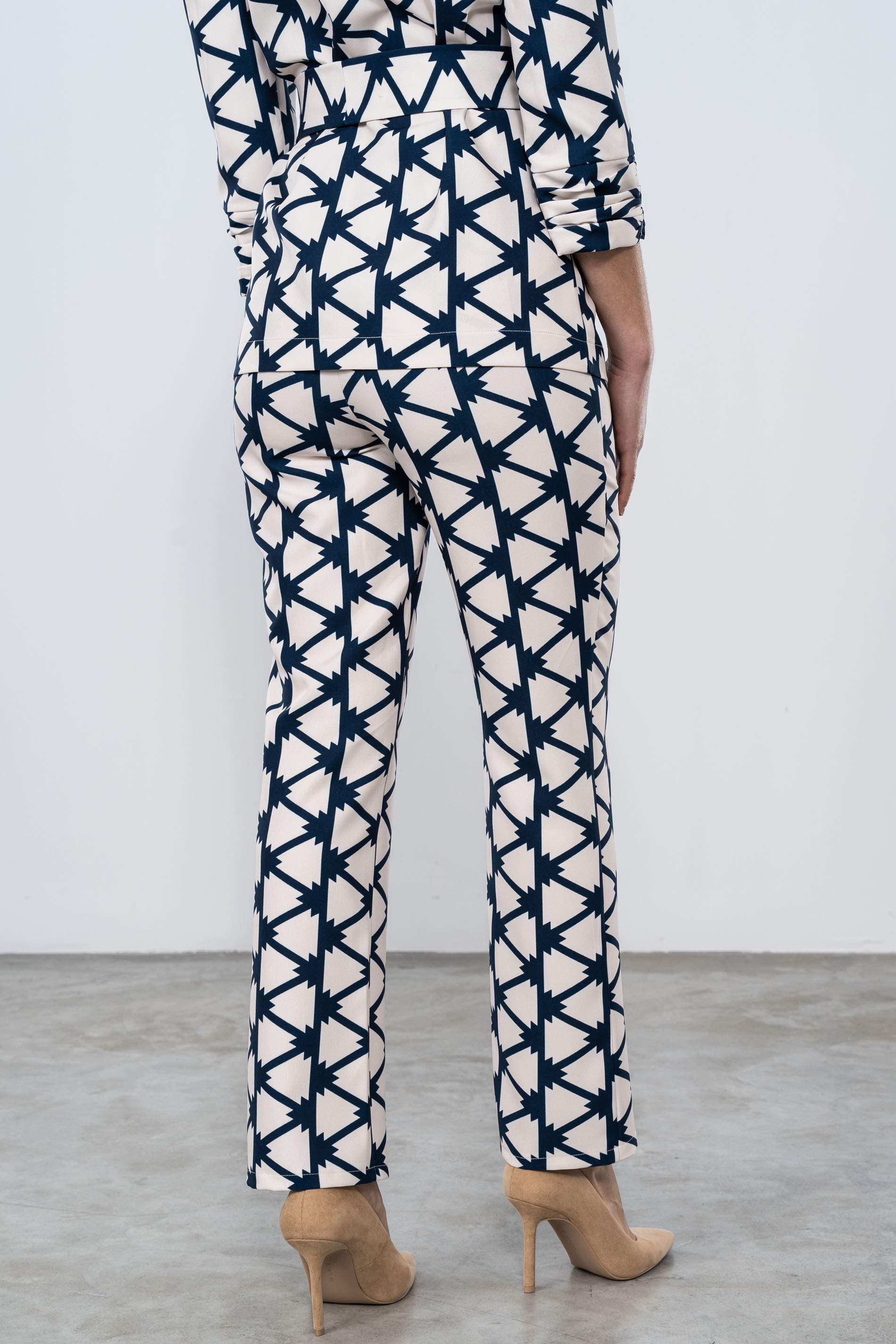 PANTALON RECTO GEOMETRICO