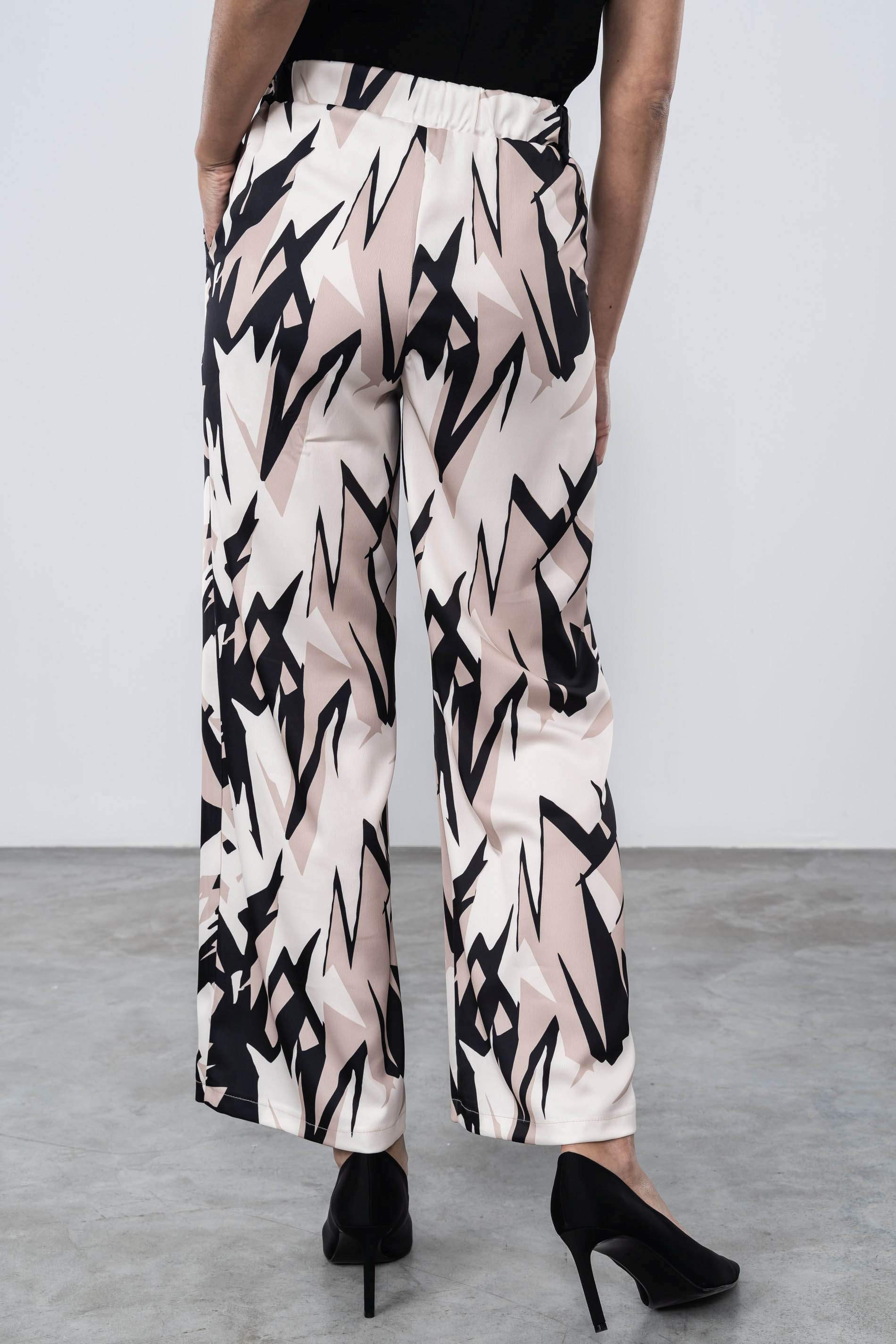 PANTALON VESTIR ANCHO TRAZOS