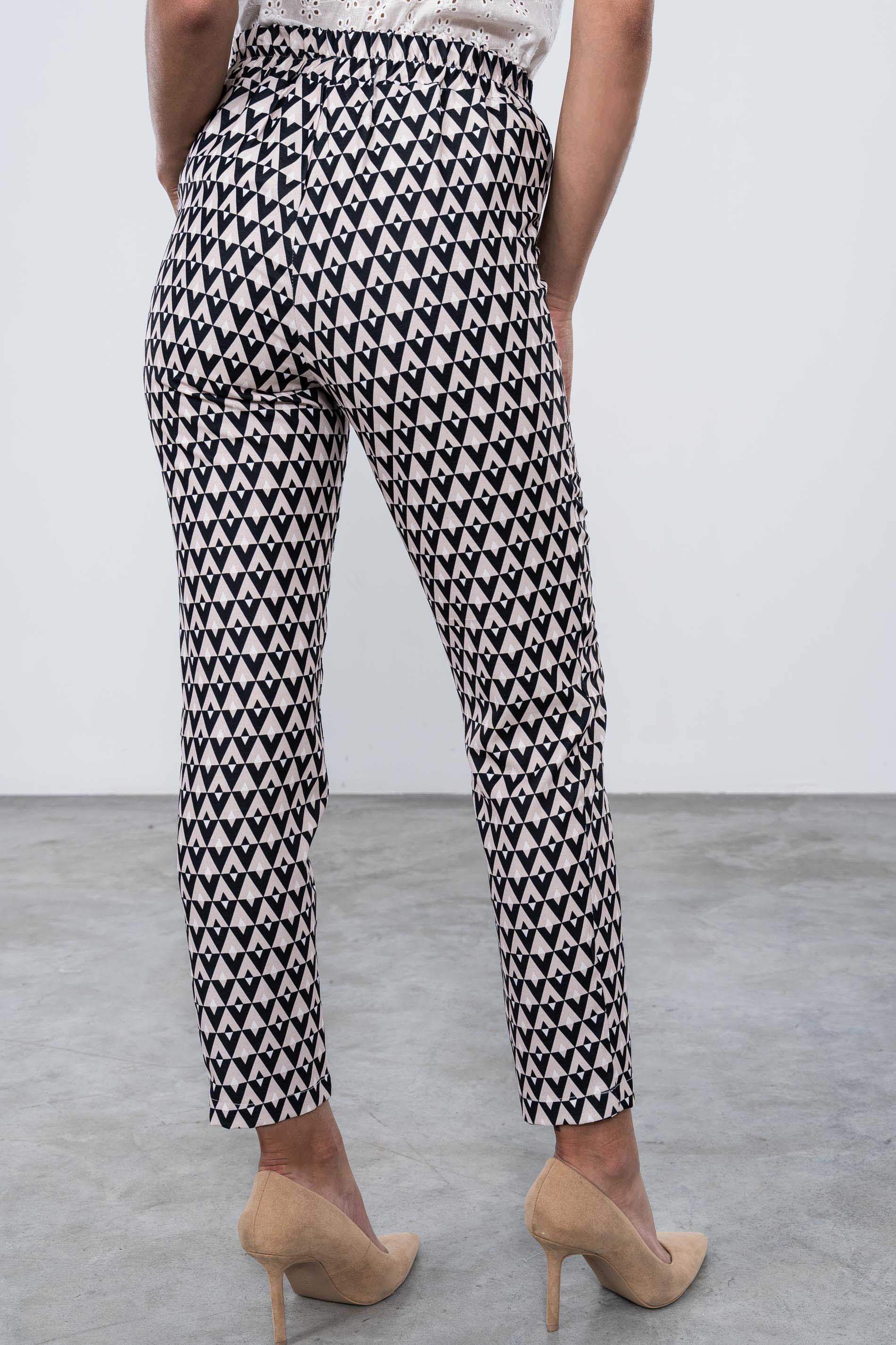 PANTALON GEOMETRICOS BICOLOR