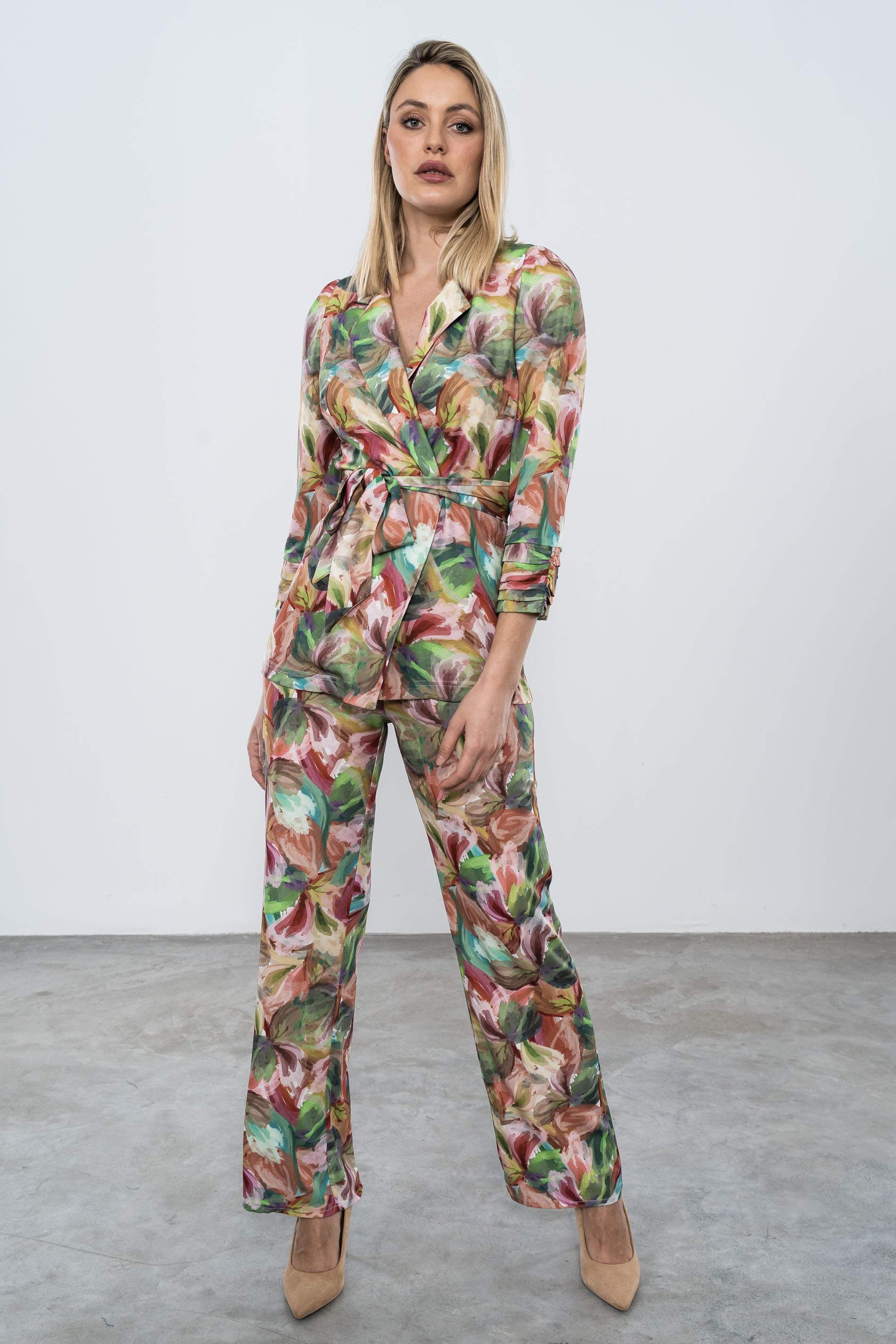 PANTALON FLORAL ACUARELA