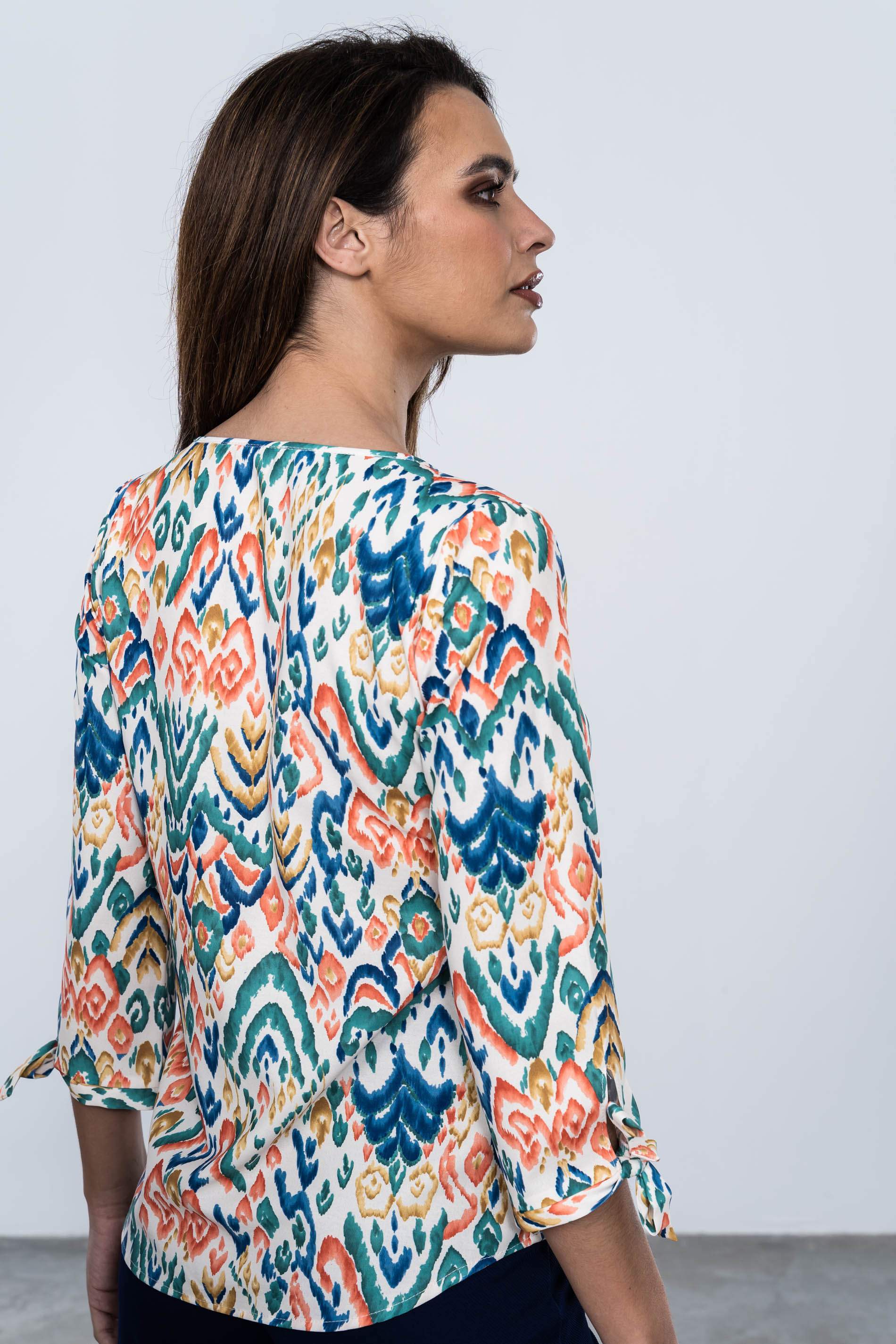 BLUSA ESTAMPADO ACUARELAS 