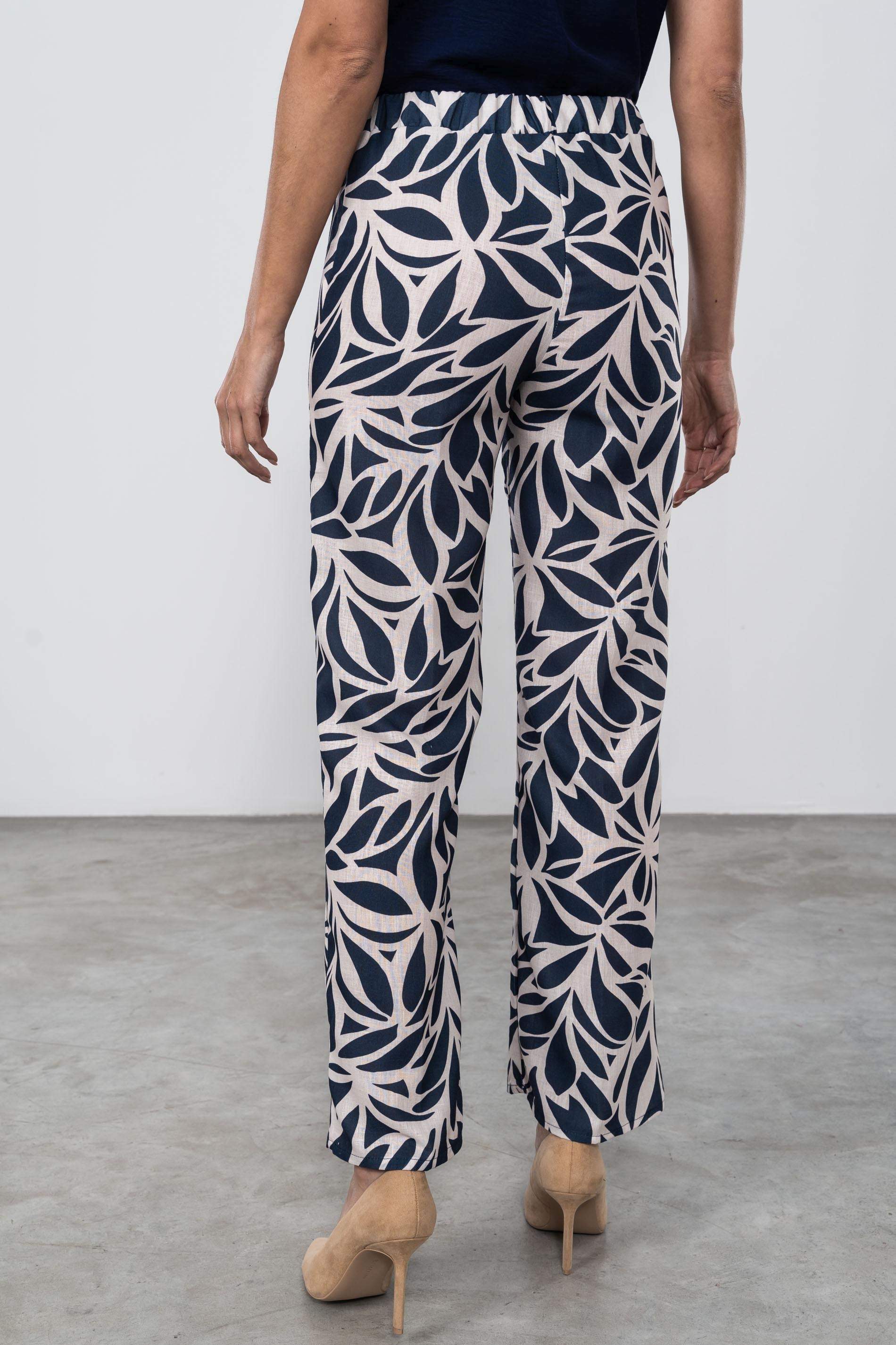 PANTALON FLORAL RECTO