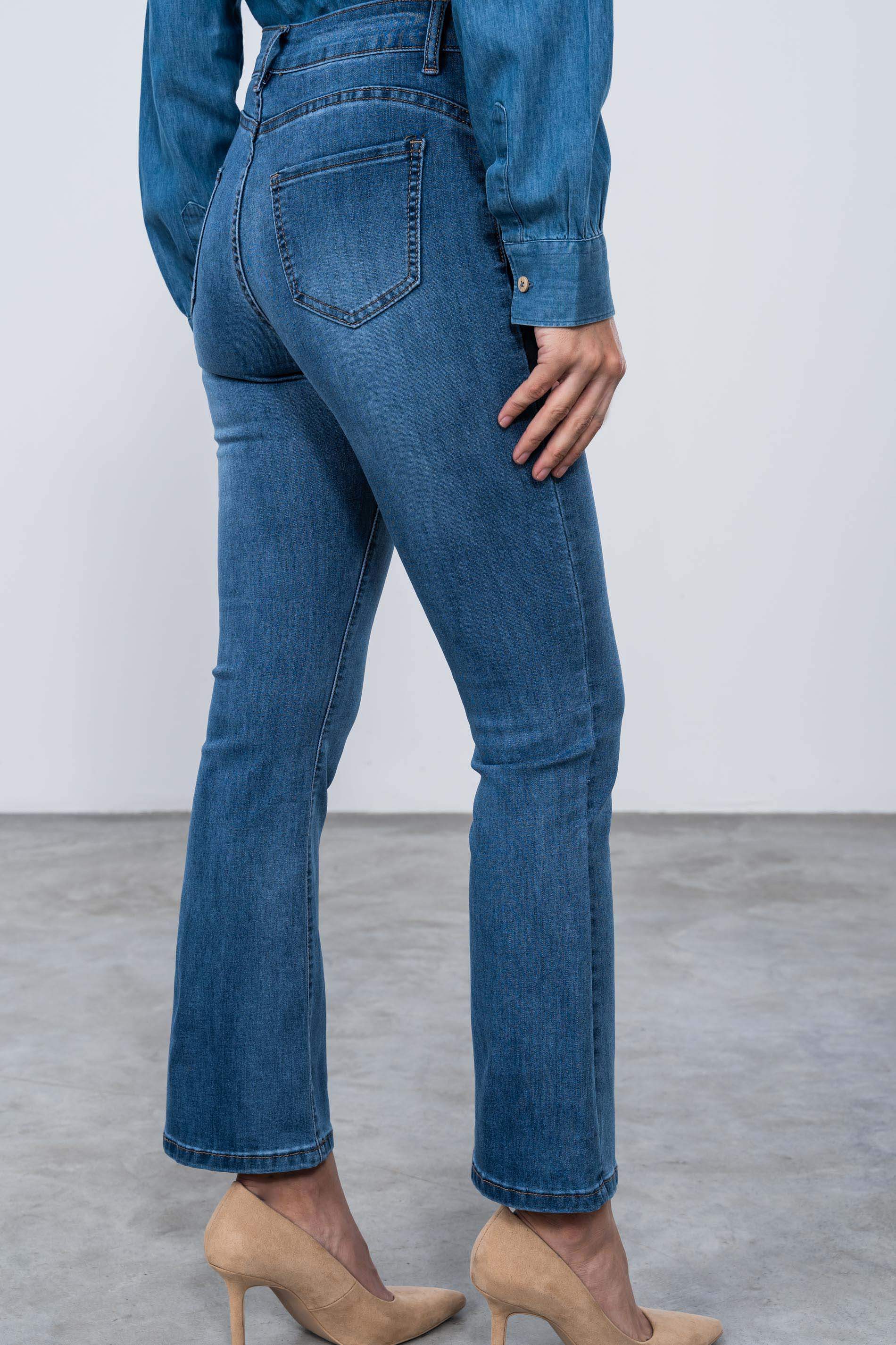 PANTALON VAQUERO FLARE 