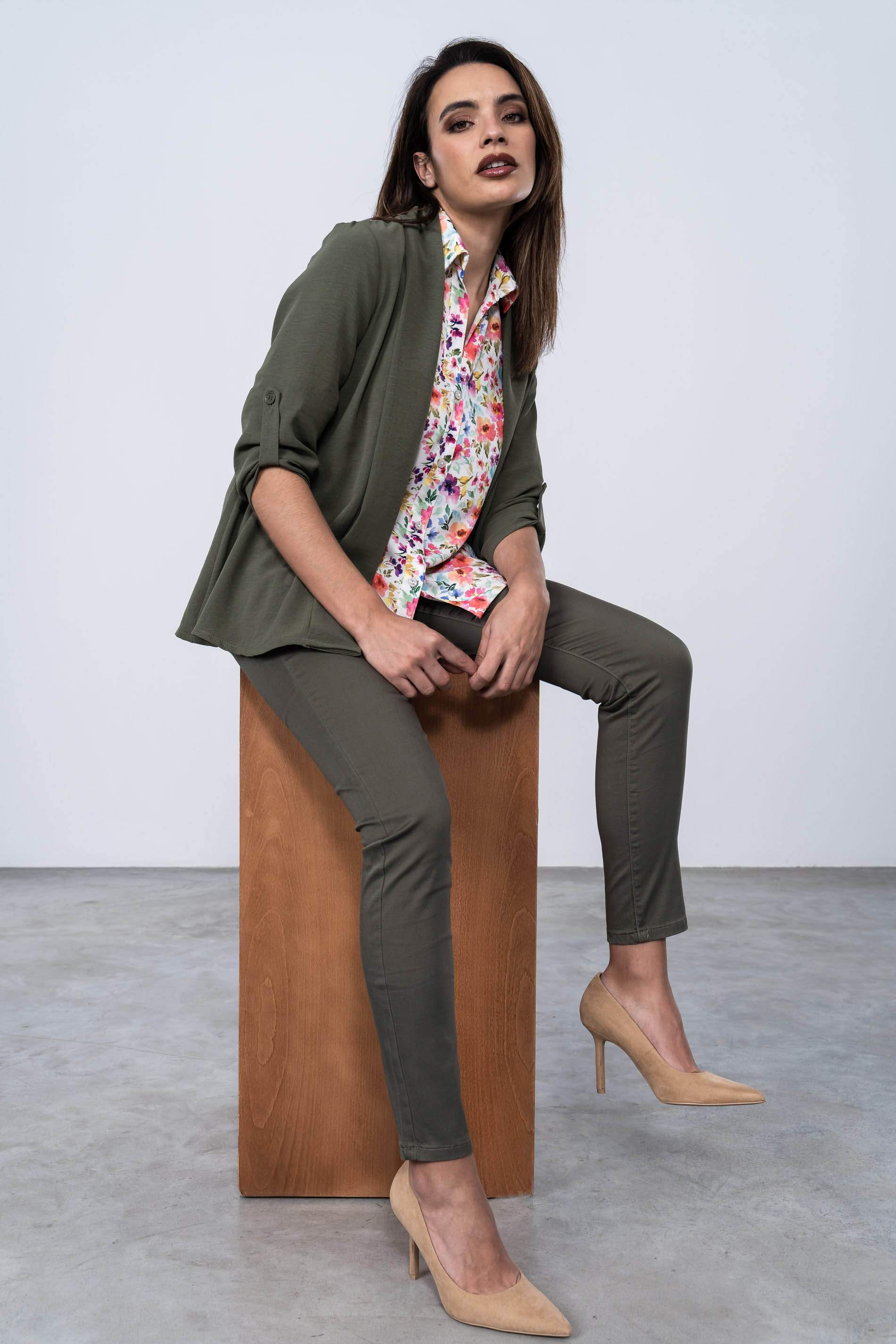 PANTALON 5 BOLSILLOS KAKI