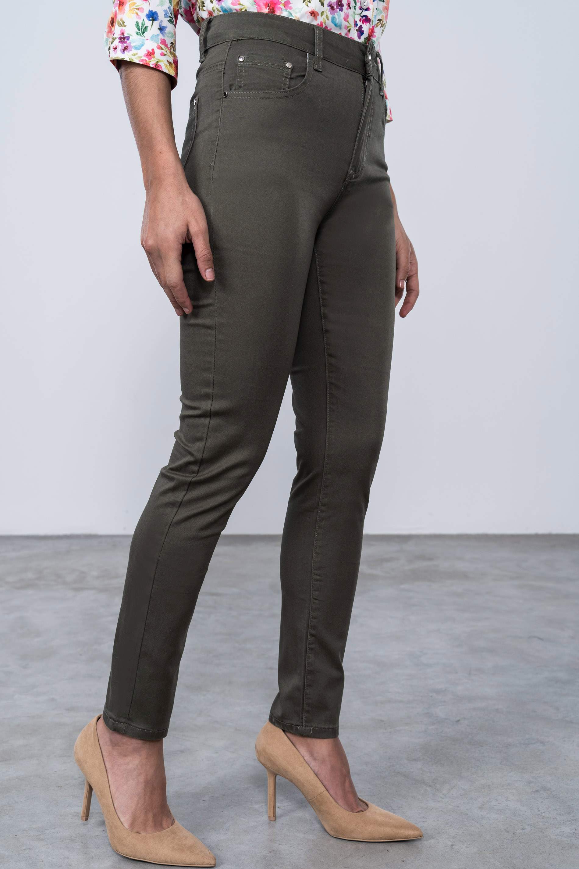 PANTALON 5 BOLSILLOS KAKI