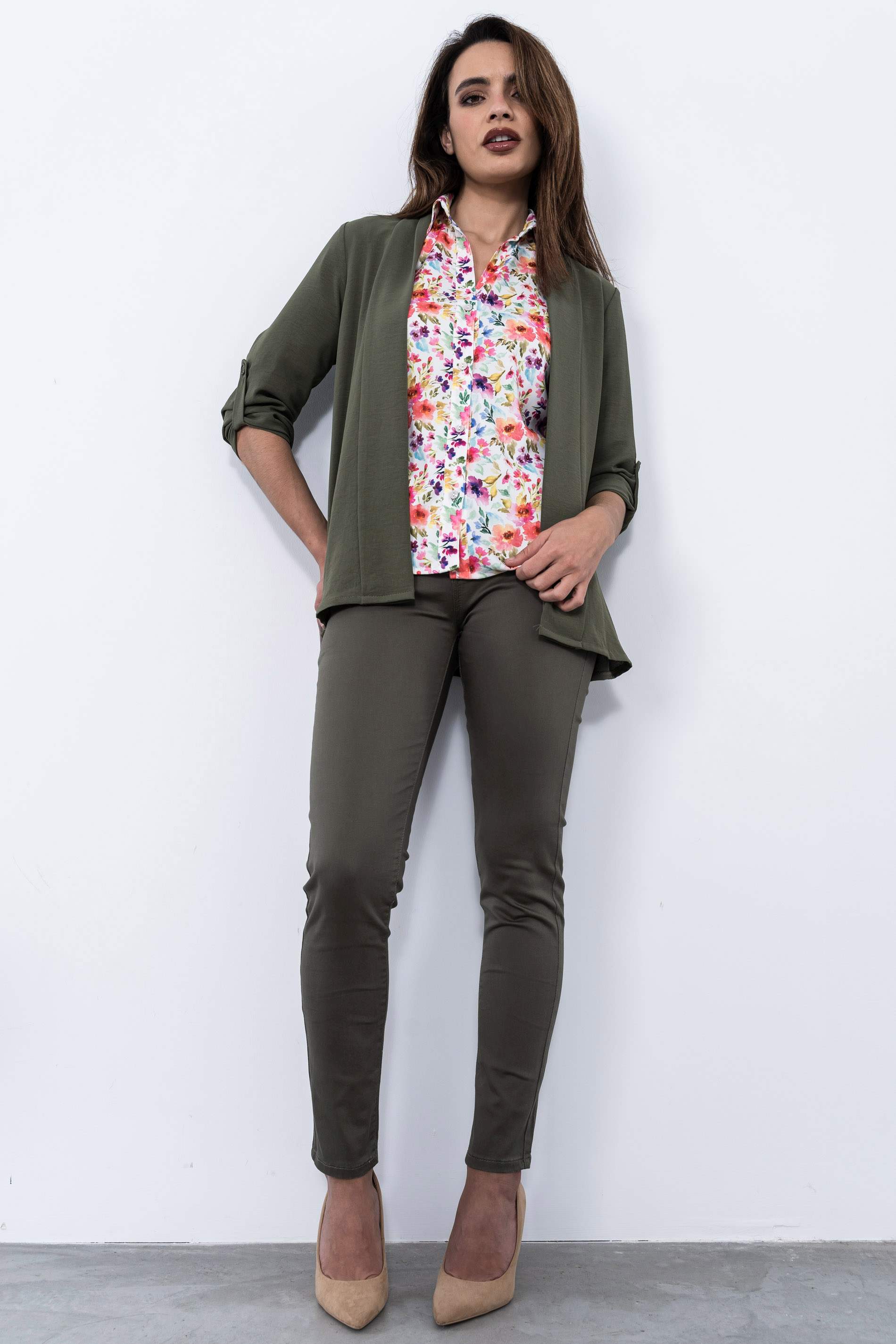 PANTALON 5 BOLSILLOS KAKI