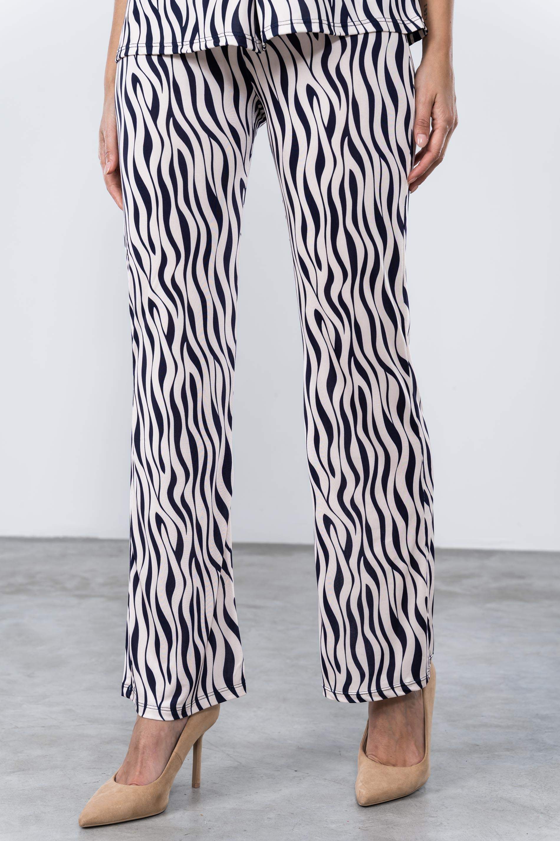 PANTALON BICOLOR ONDAS 