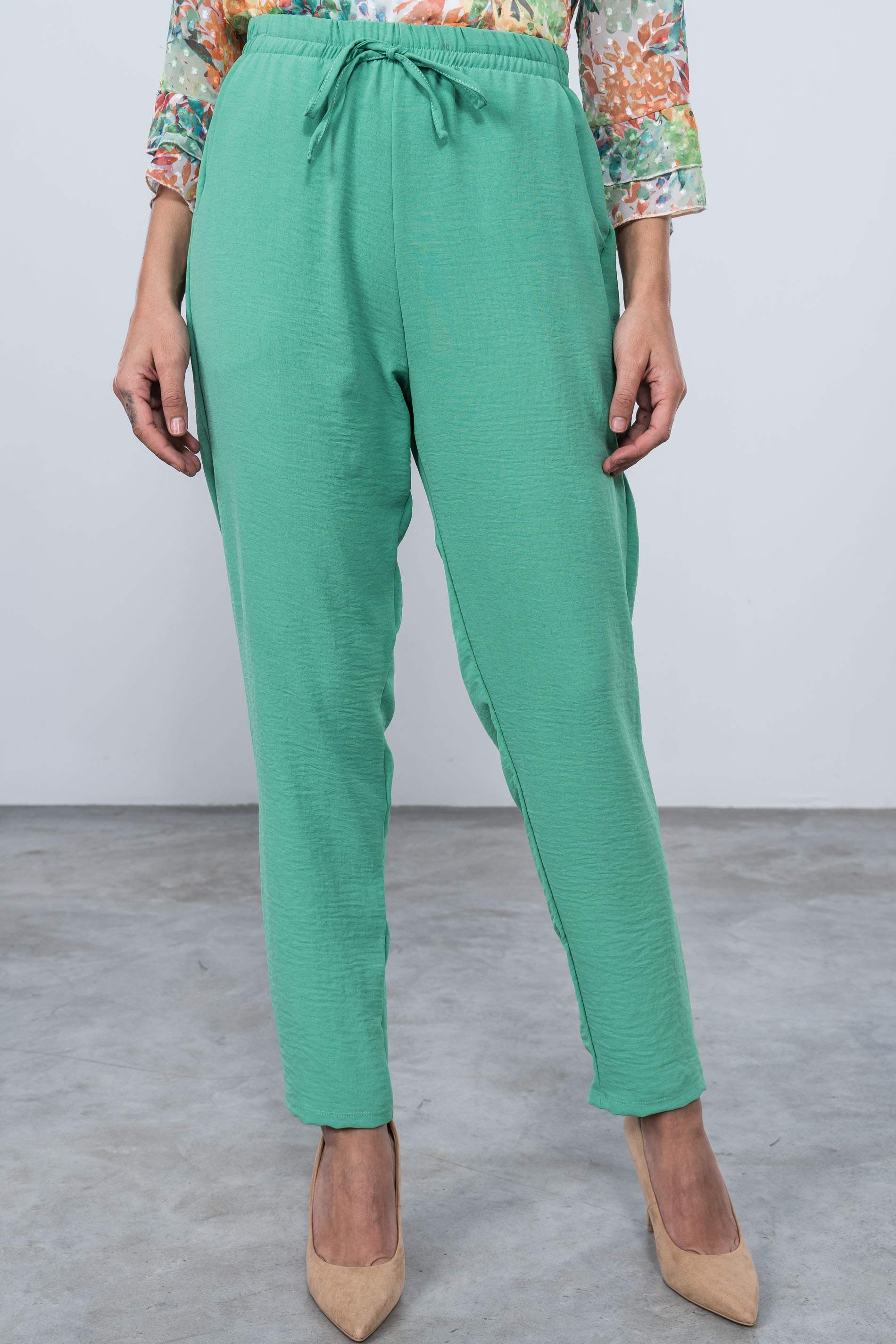 PANTALON HOLGADO MANZANA