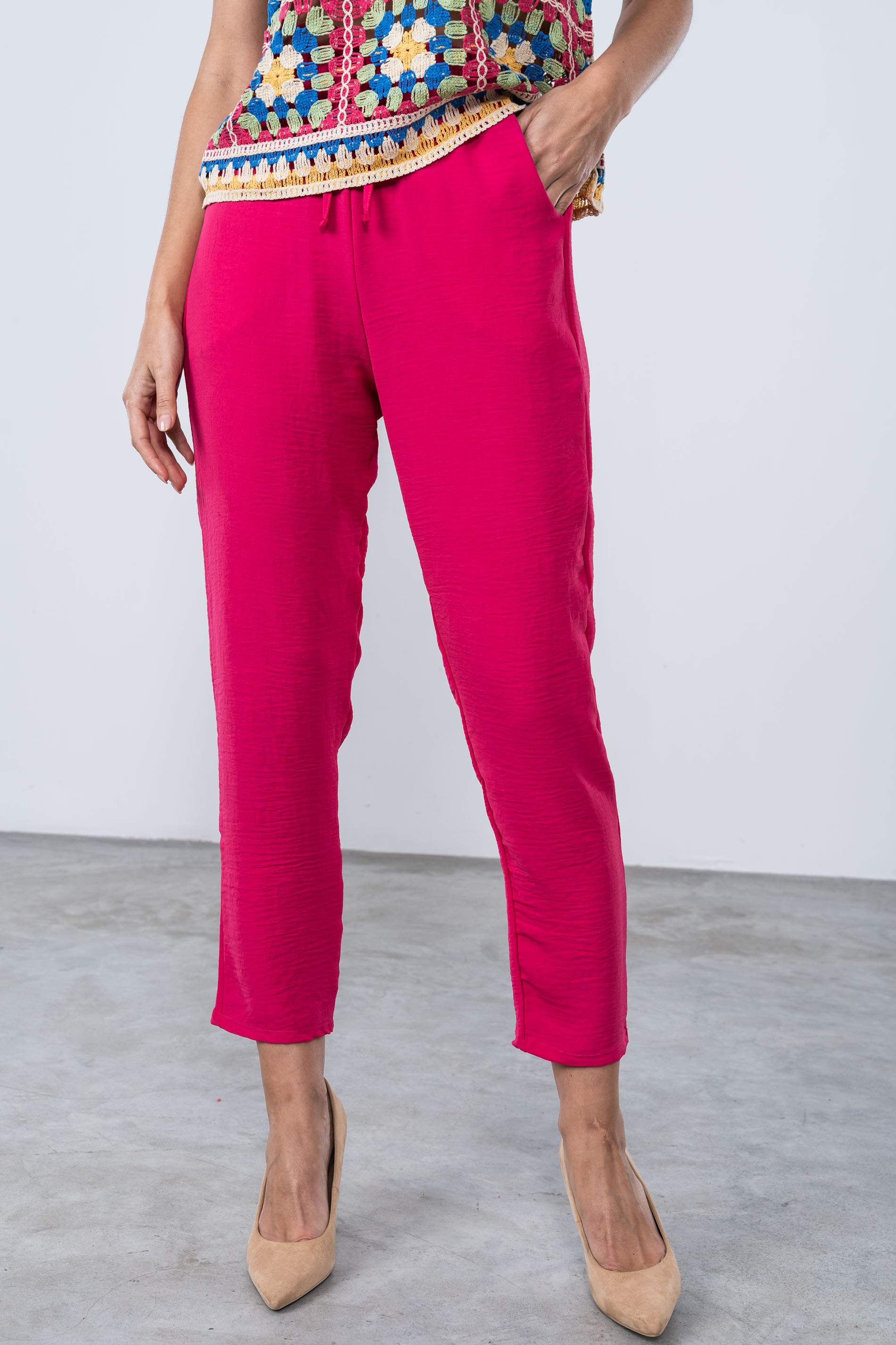 PANTALON HOLGADO FUCSIA