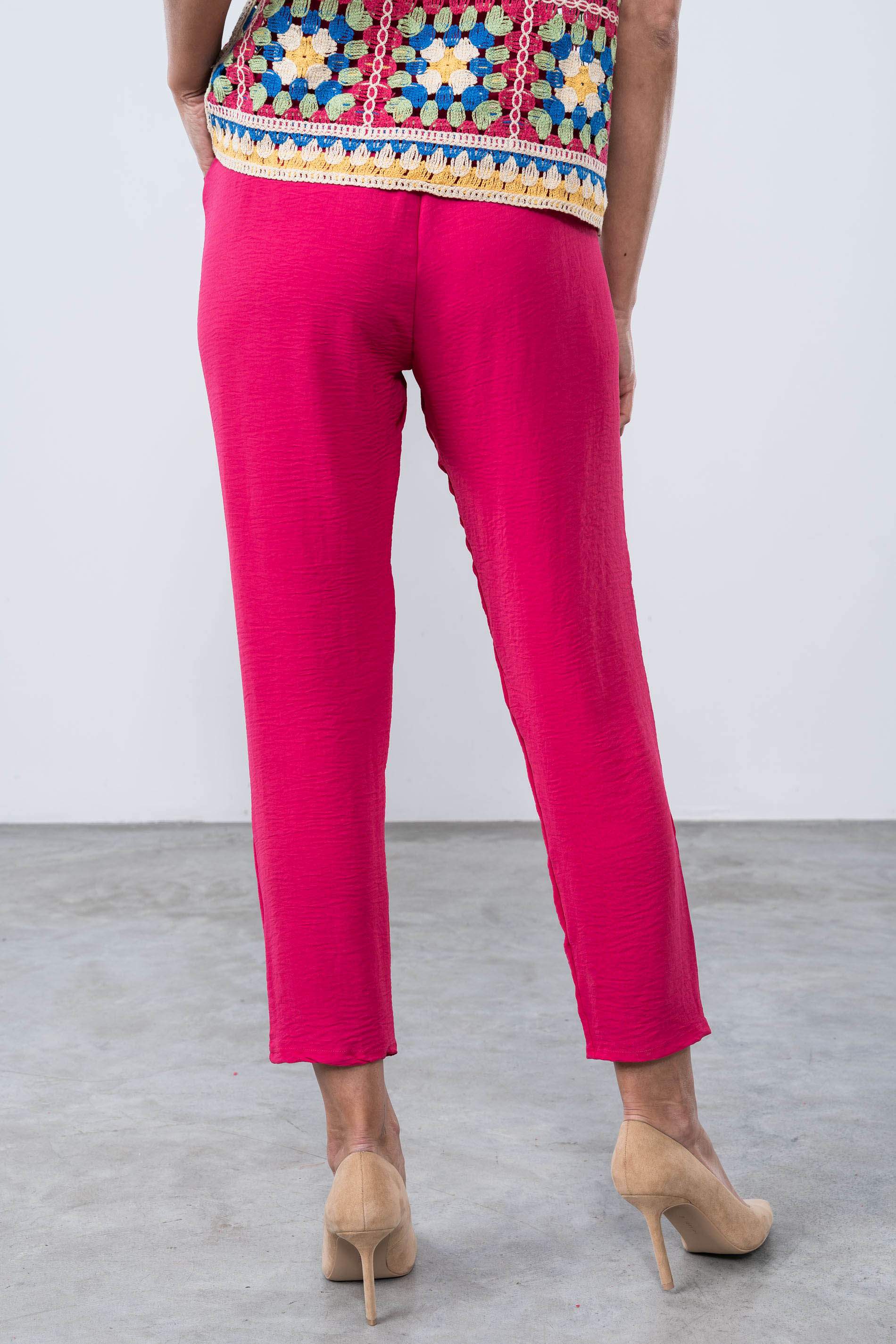 PANTALON HOLGADO FUCSIA