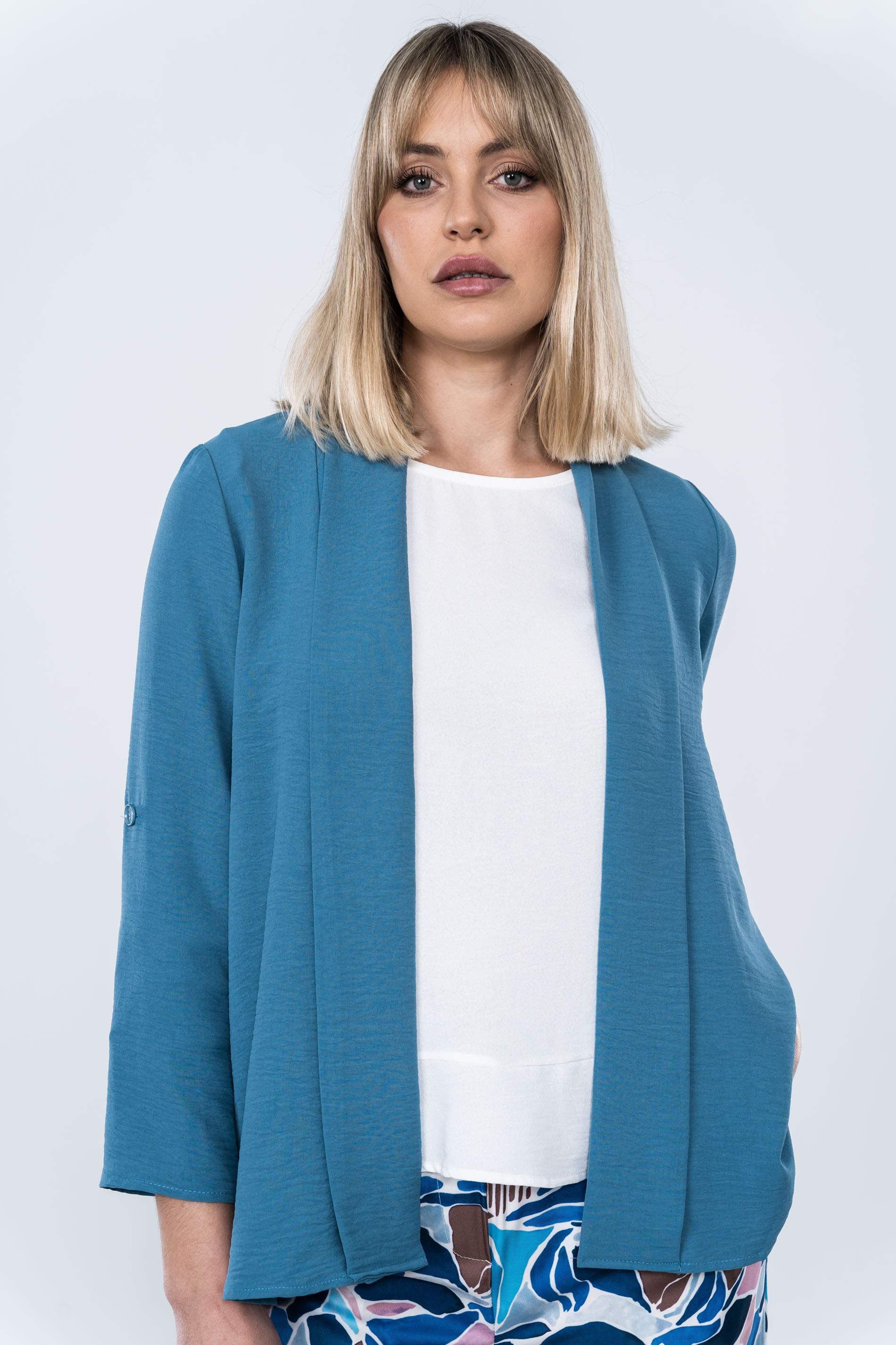 SOBRECAMISA TRABILLA AZUL