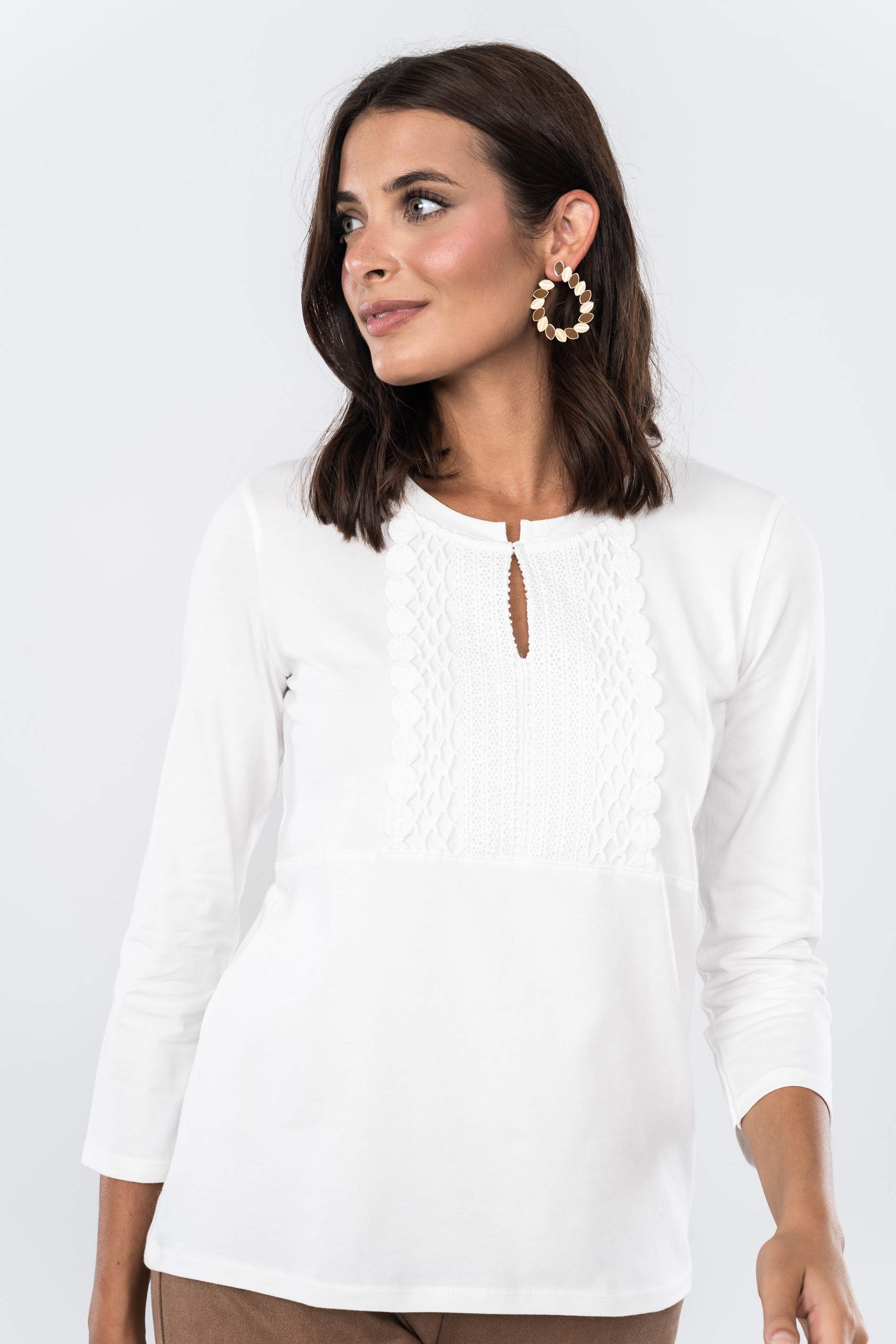 CAMISETA CORTE PECHERA M/F