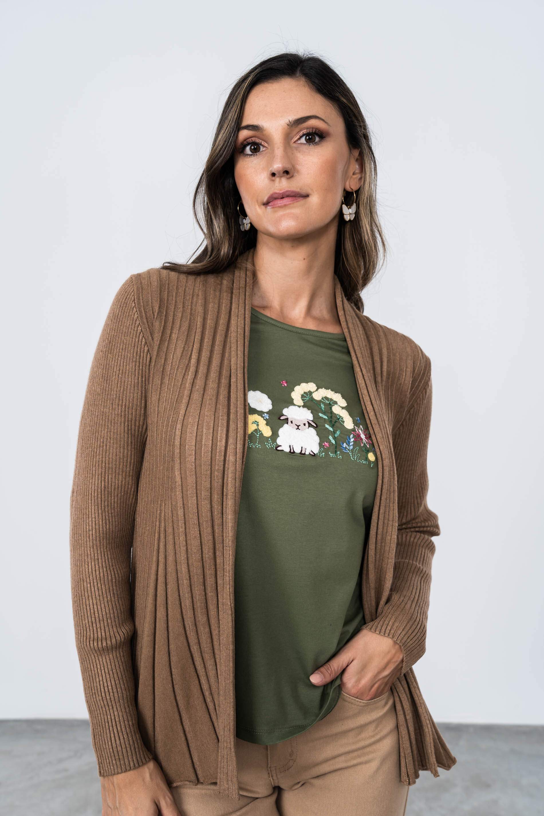 CHAQUETA CANALE TAUPE