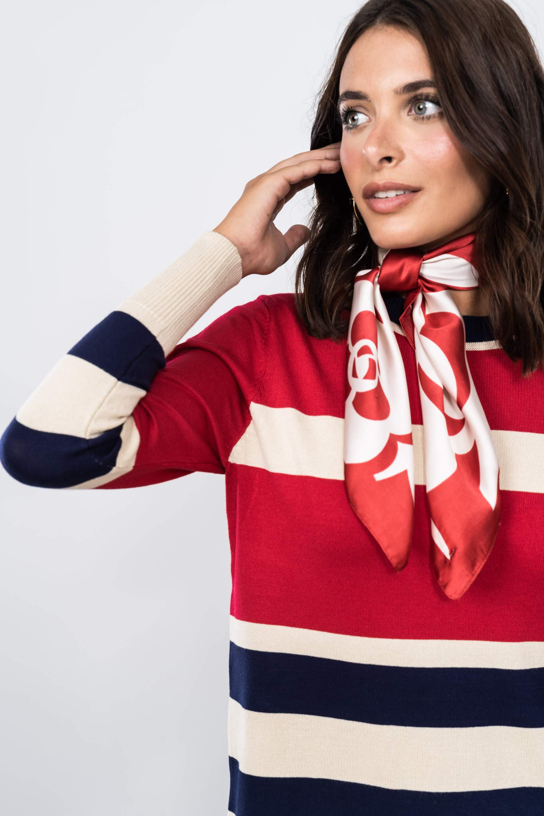 JERSEY RAYAS COMBINADAS ROJO