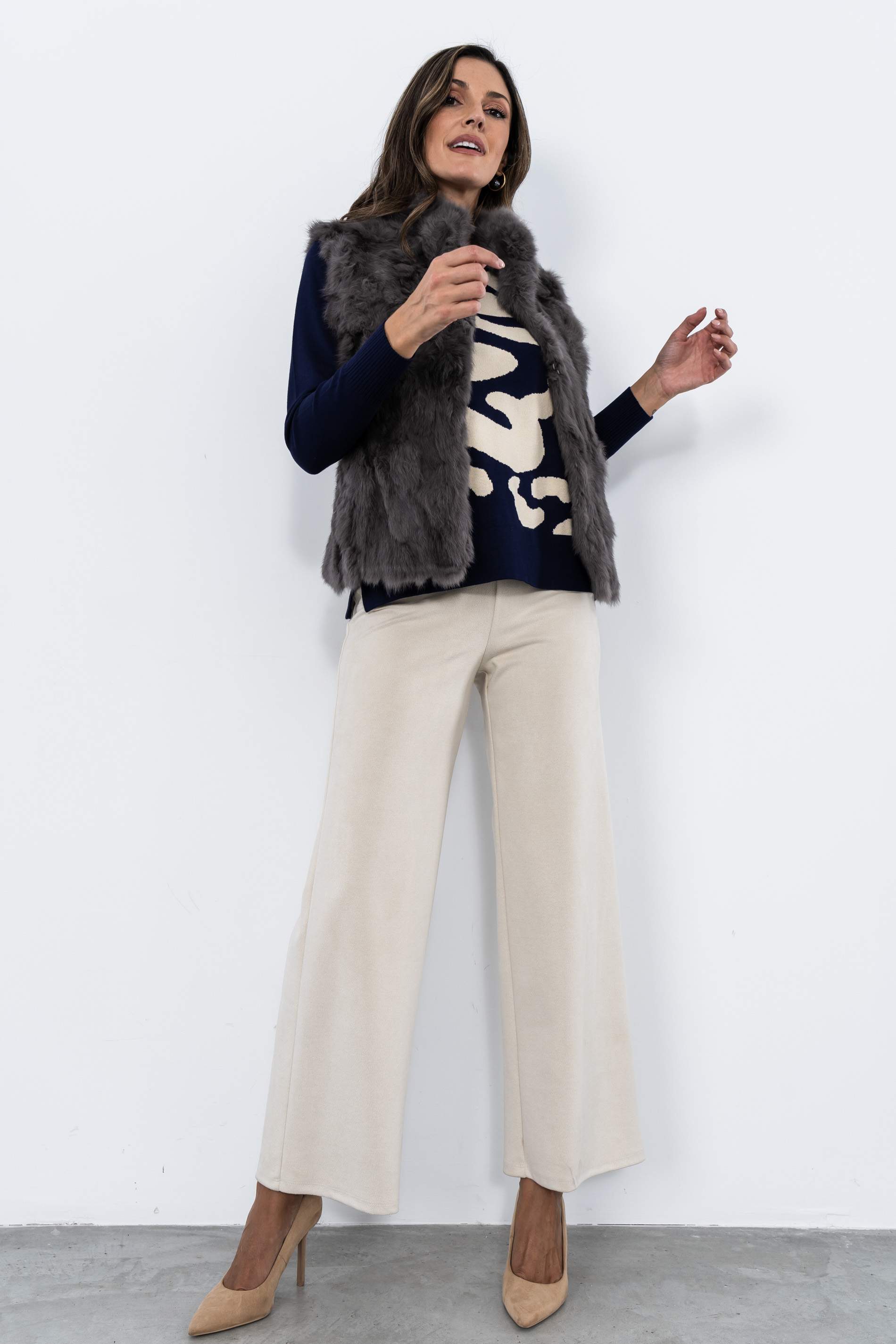 JERSEY DETALLE MANCHAS MARINO
