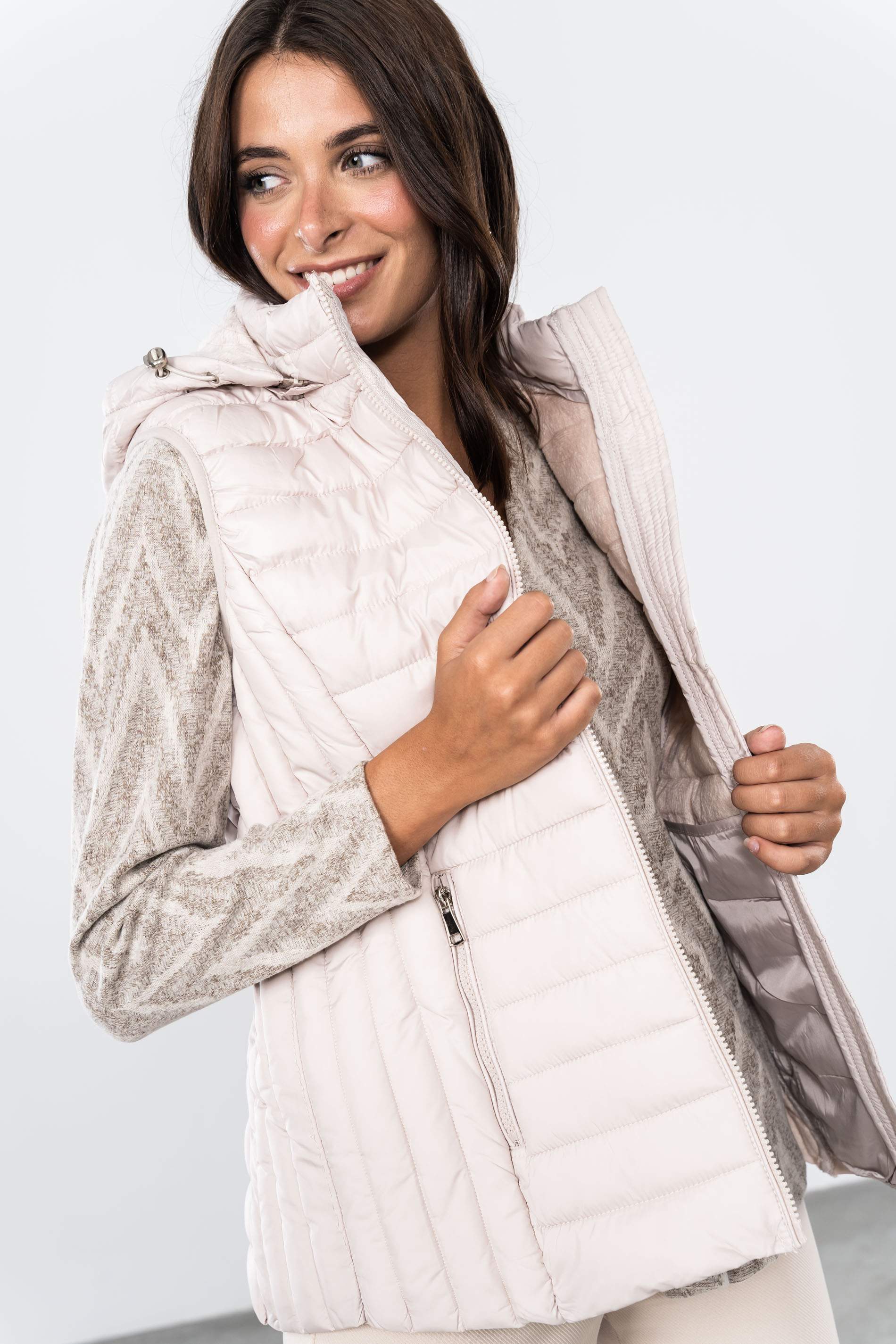 JERSEY PUNTO ESTAMPADO ZIG ZAG 