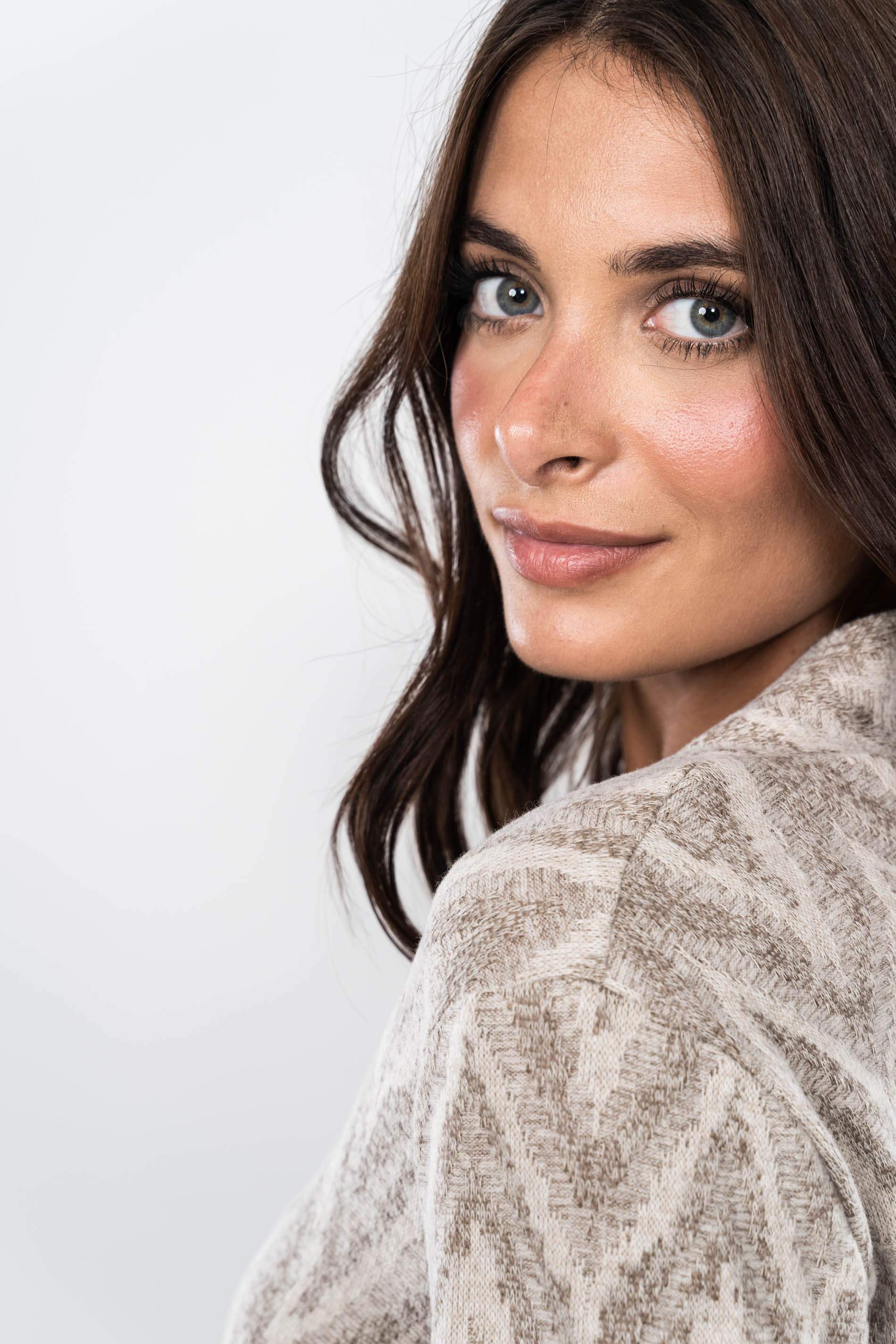 JERSEY PUNTO ESTAMPADO ZIG ZAG 