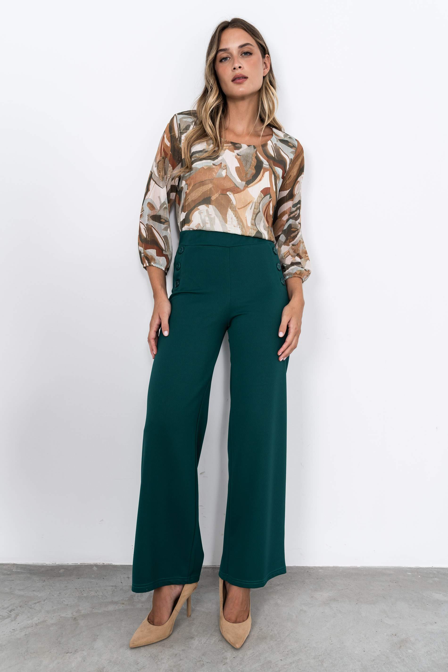 BLUSA DIBUJO ABSTRACTO LUREX