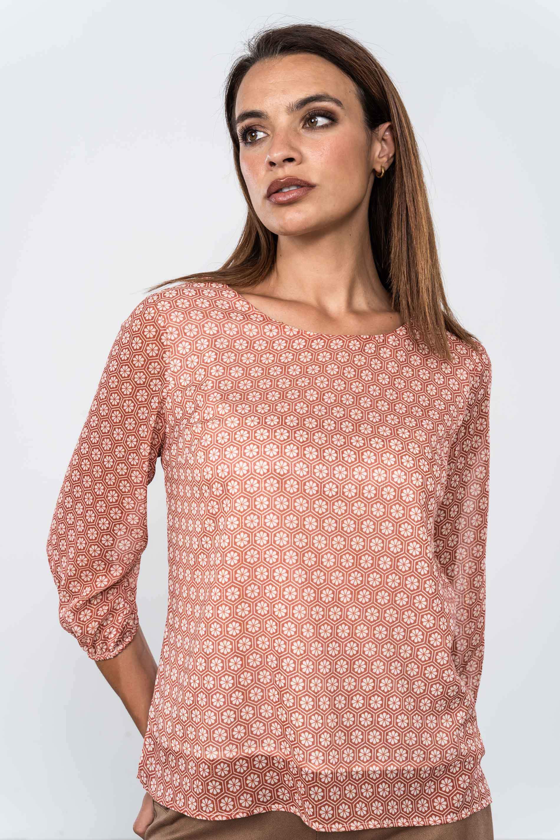 BLUSA ESTAMPADO FLORECITAS