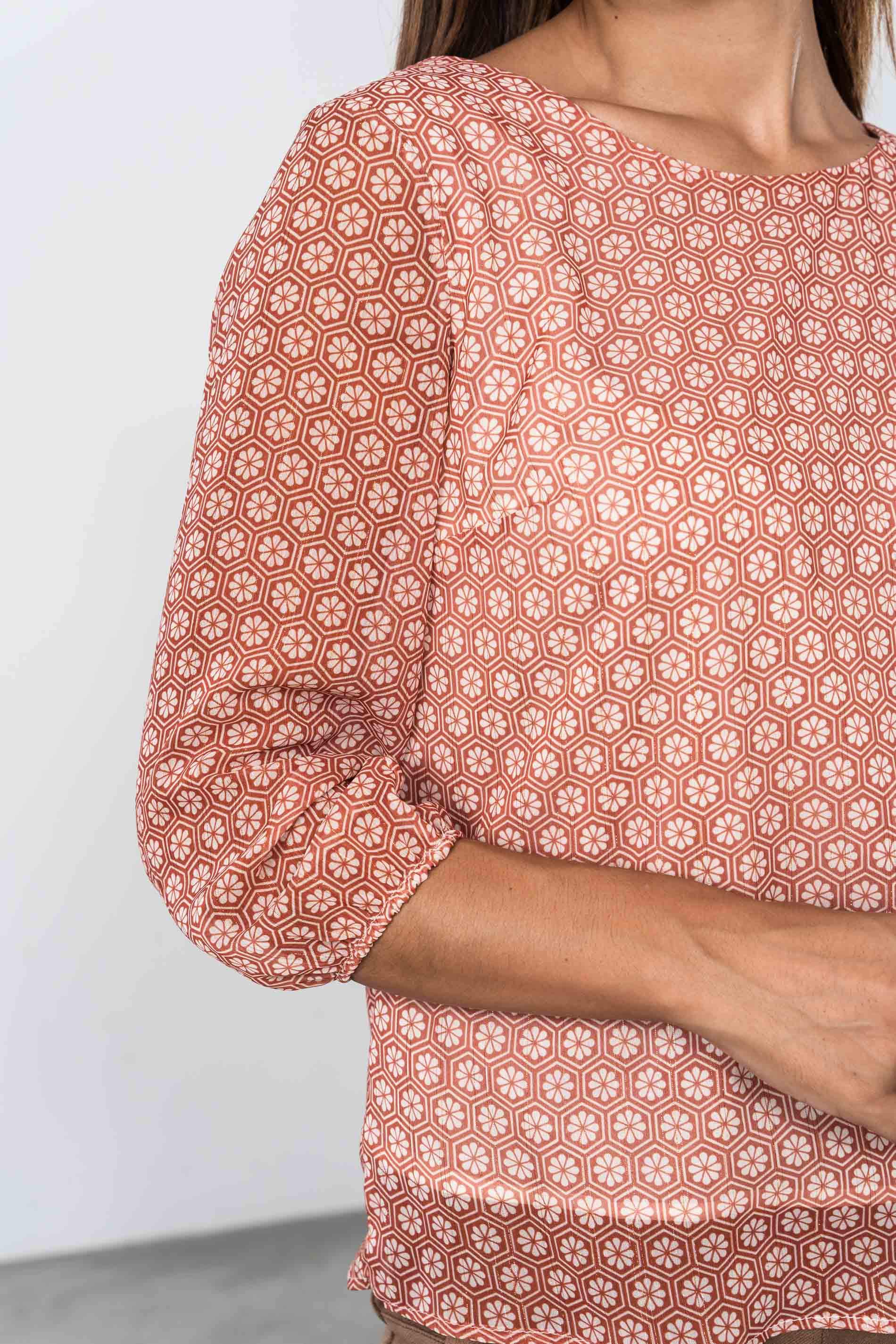 BLUSA ESTAMPADO FLORECITAS