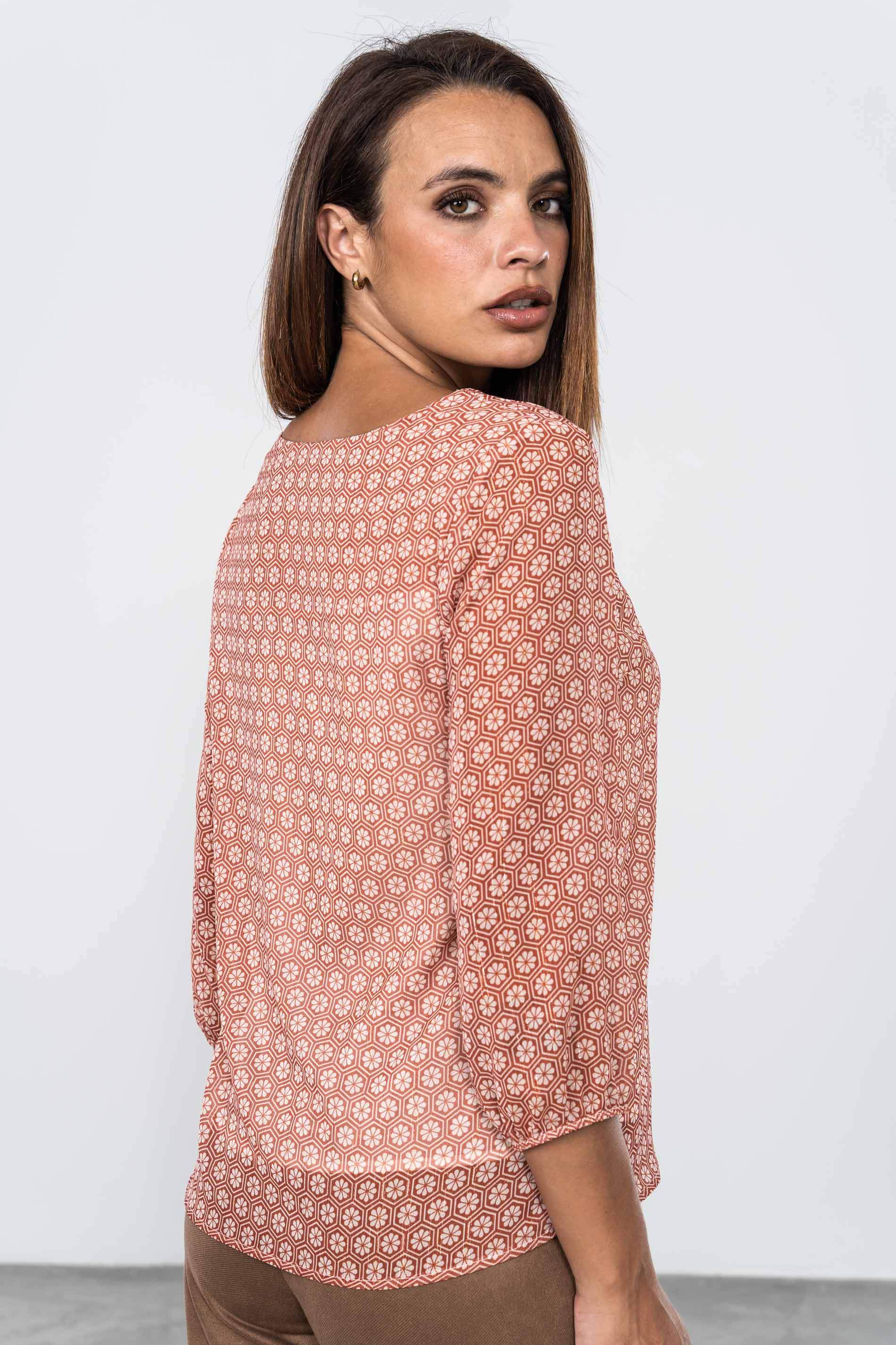 BLUSA ESTAMPADO FLORECITAS