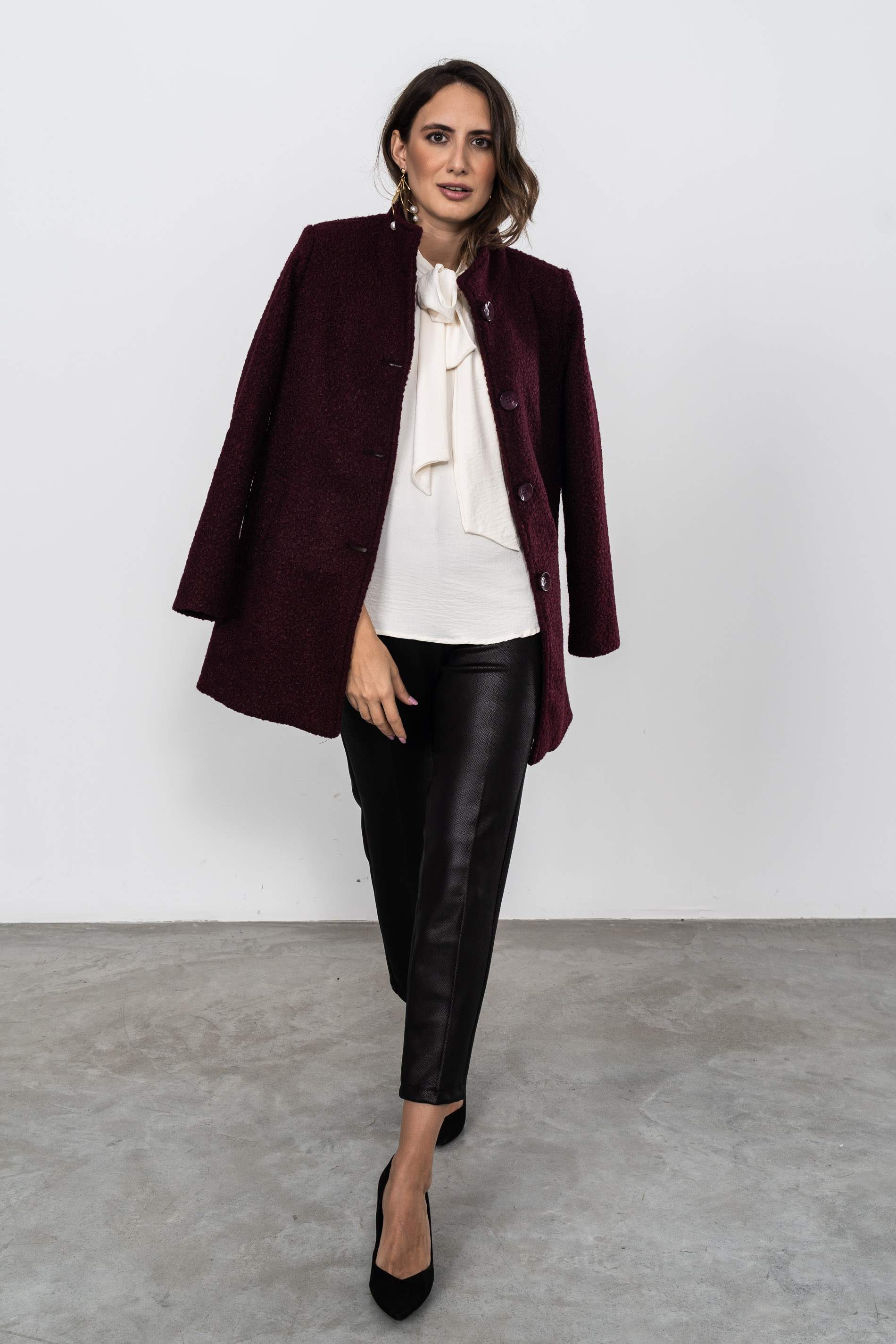 CHAQUETÓN BAGUILLA CUELLO