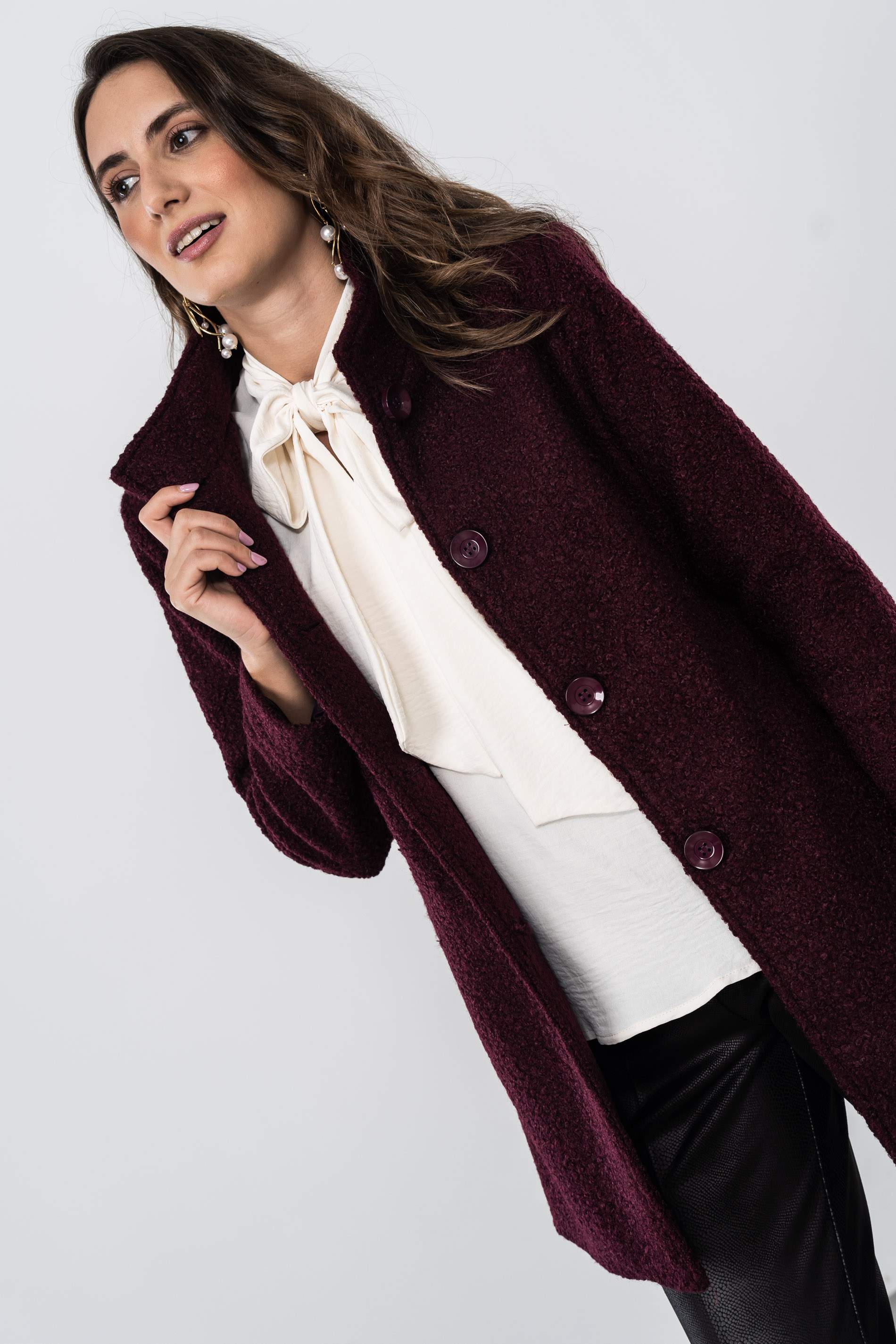 CHAQUETÓN BAGUILLA CUELLO