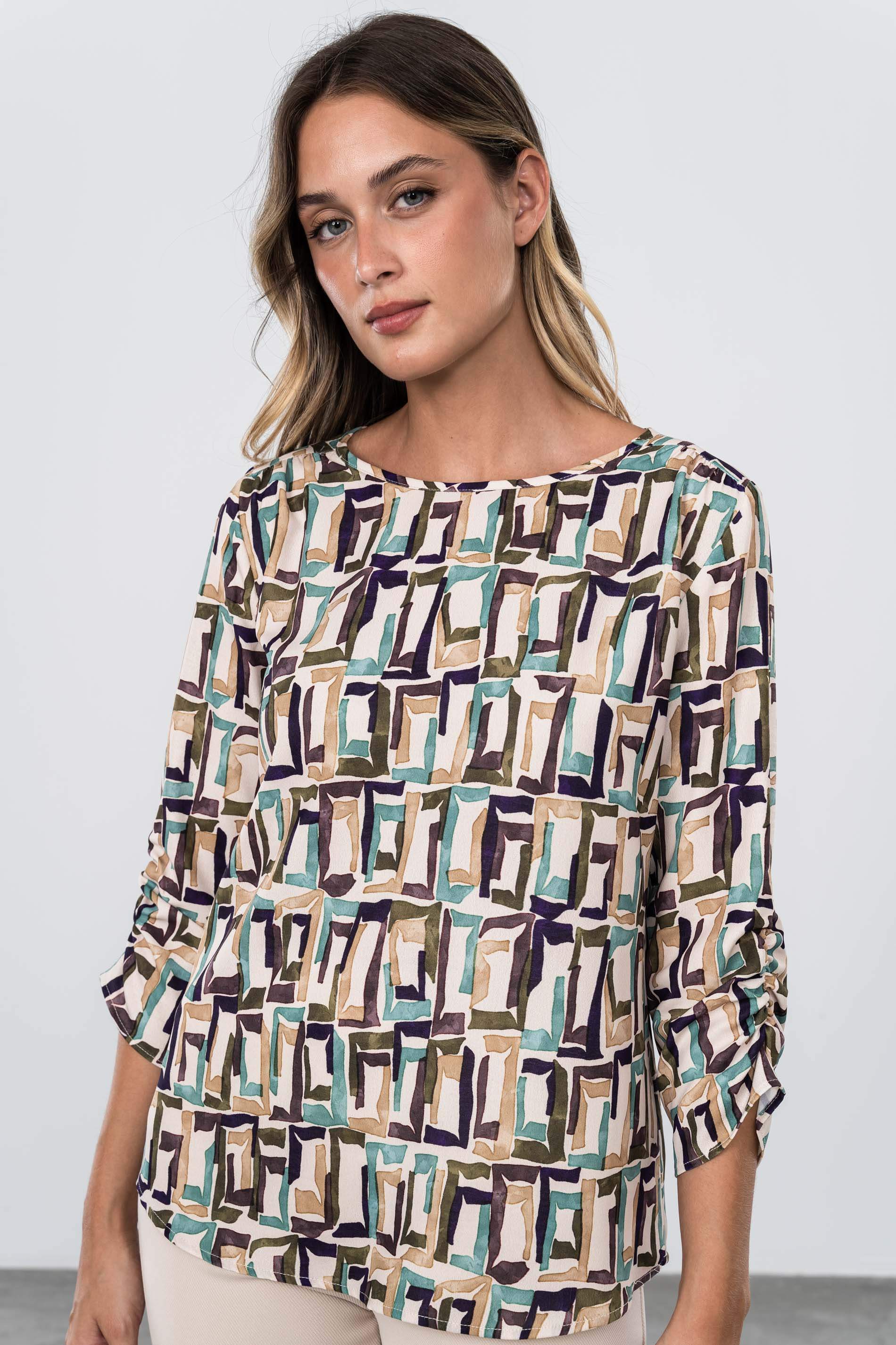 BLUSA PUÑO FRUNCIDO