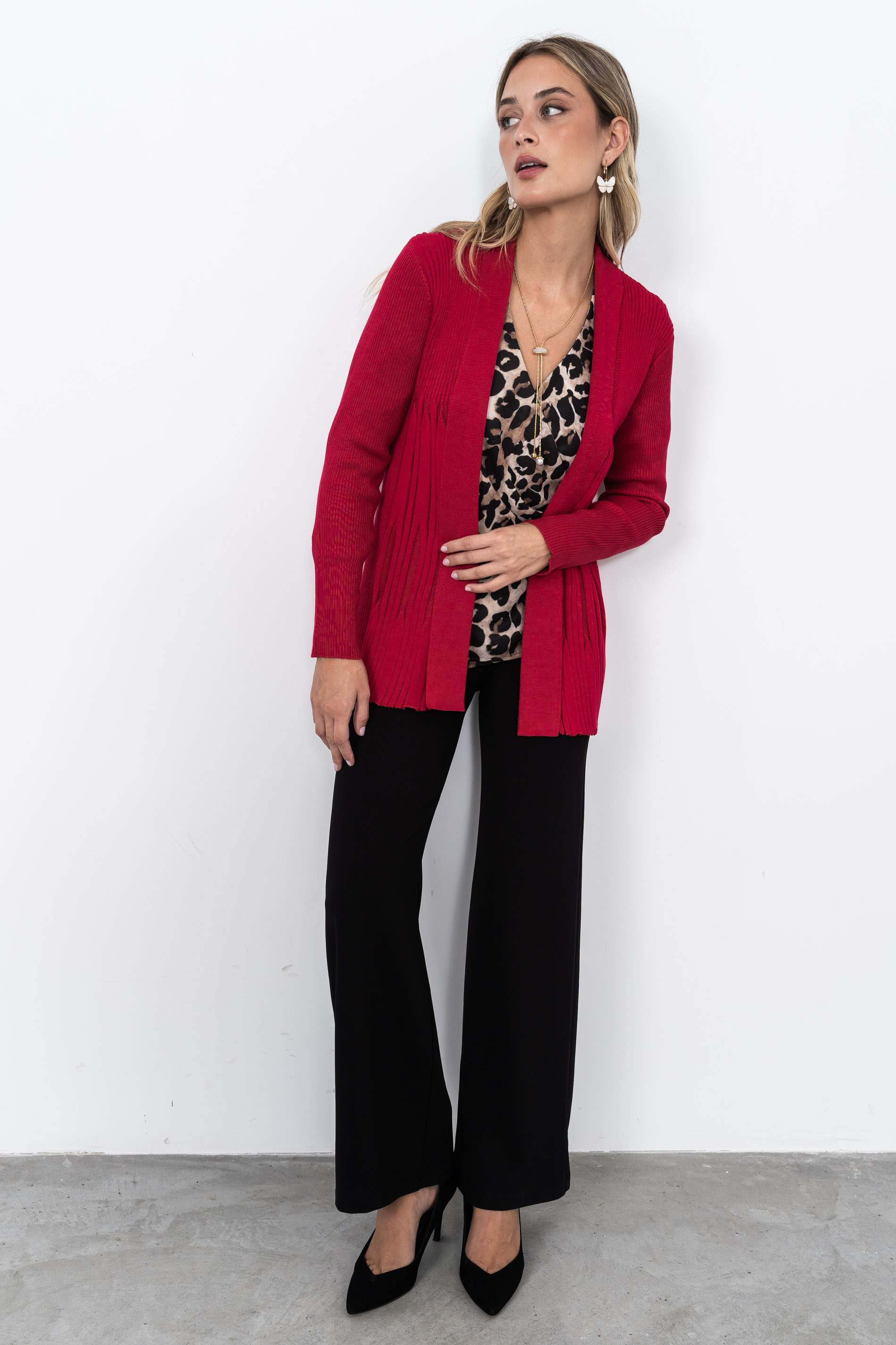 CHAQUETA CANALE ROJO