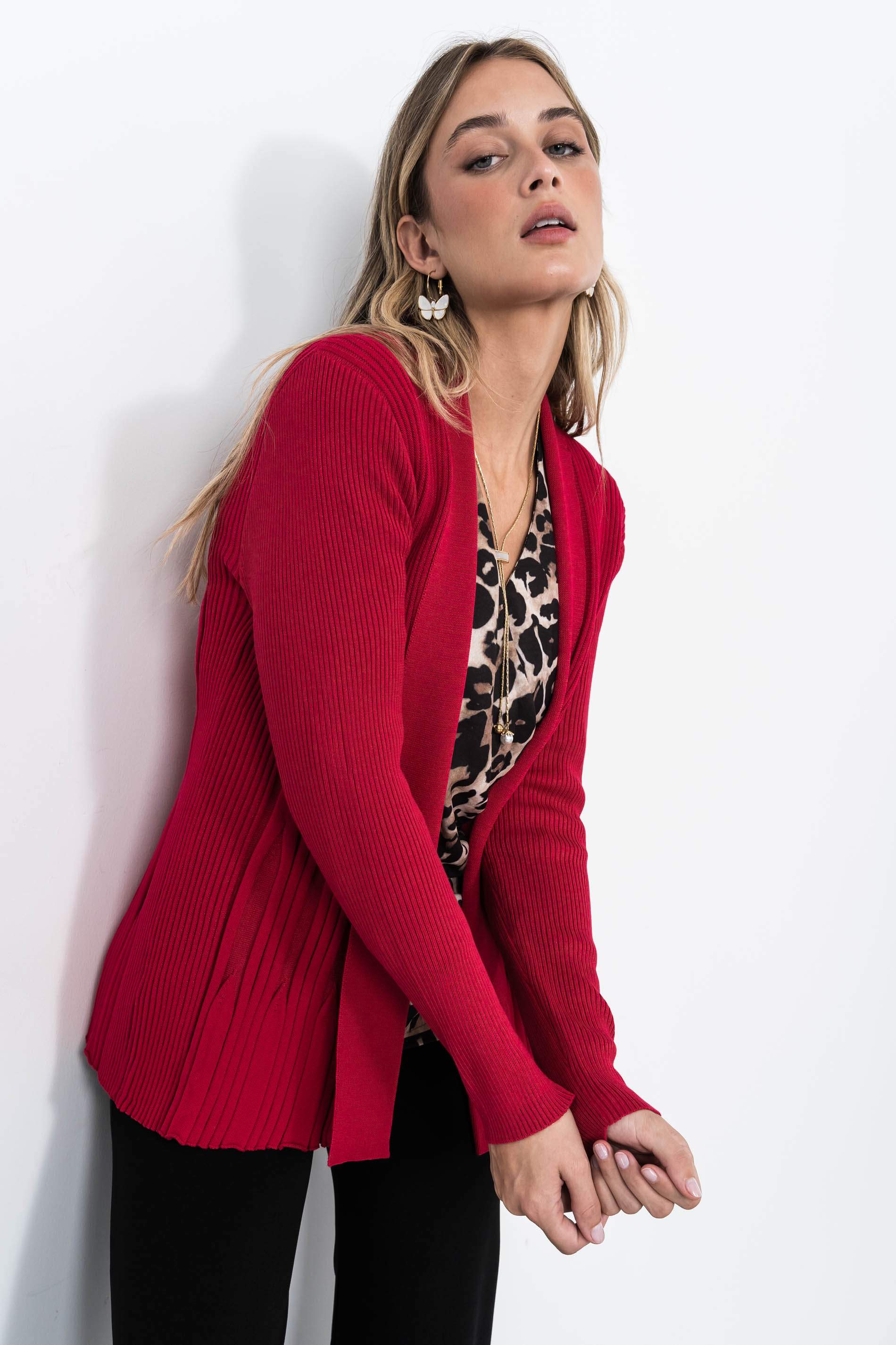 CHAQUETA CANALE ROJO
