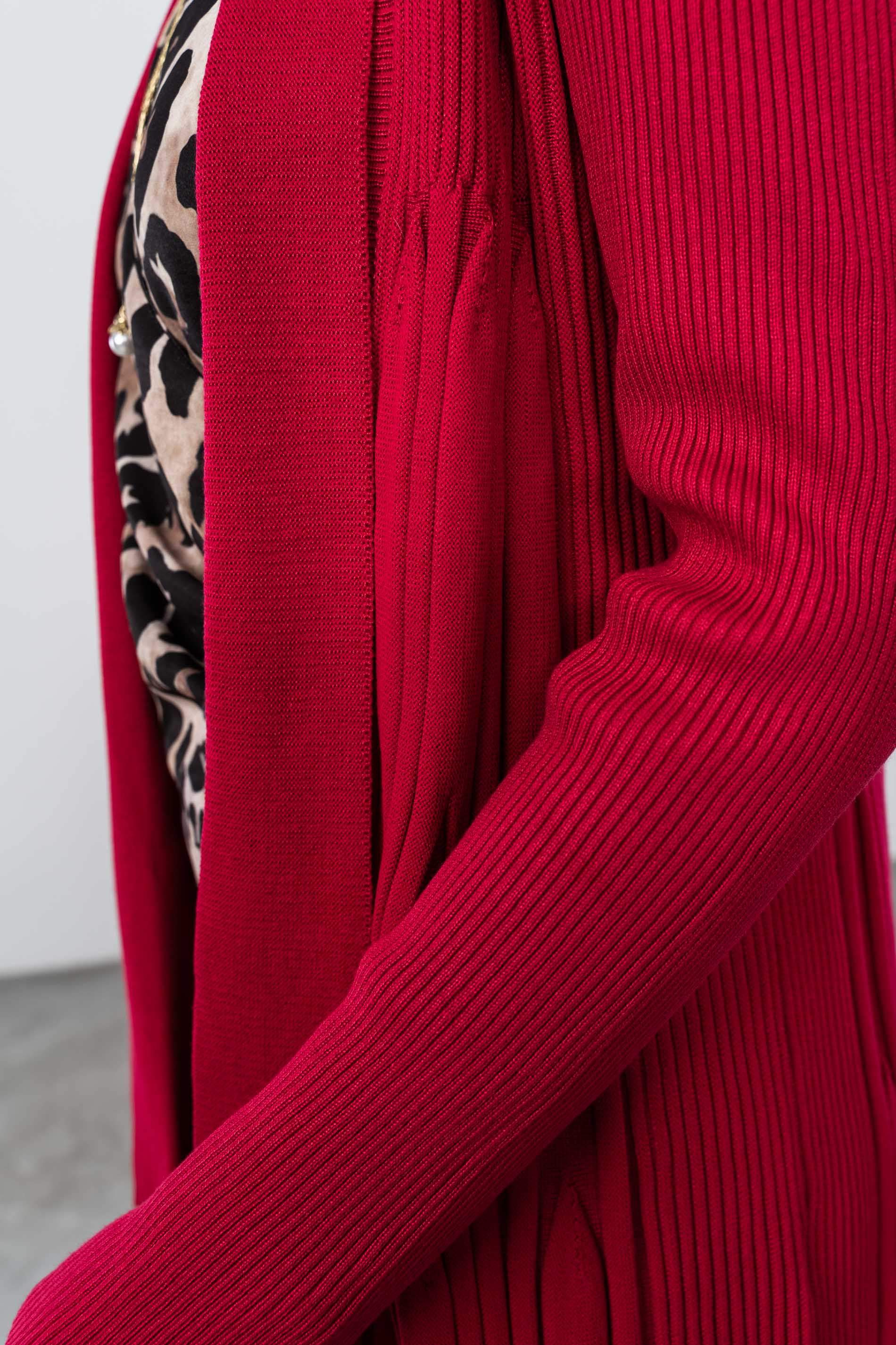 CHAQUETA CANALE ROJO