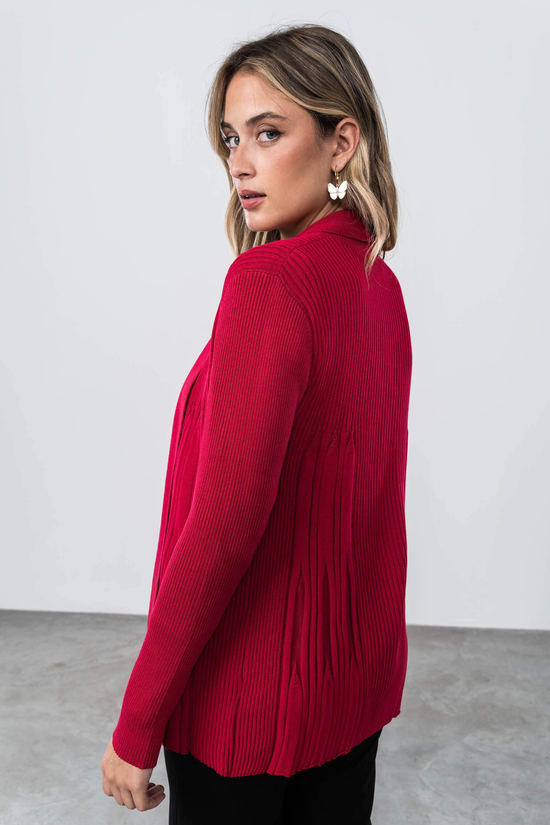 CHAQUETA CANALE ROJO