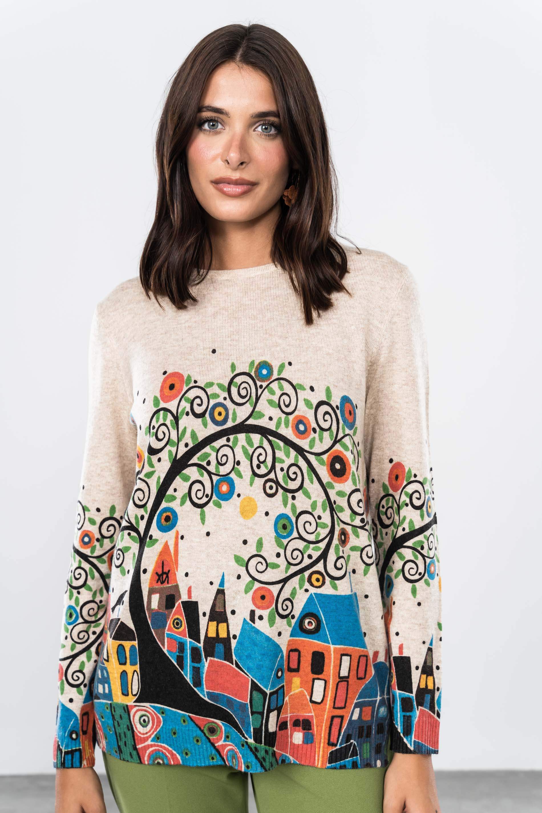 JERSEY ESTAMPADO CASITAS 