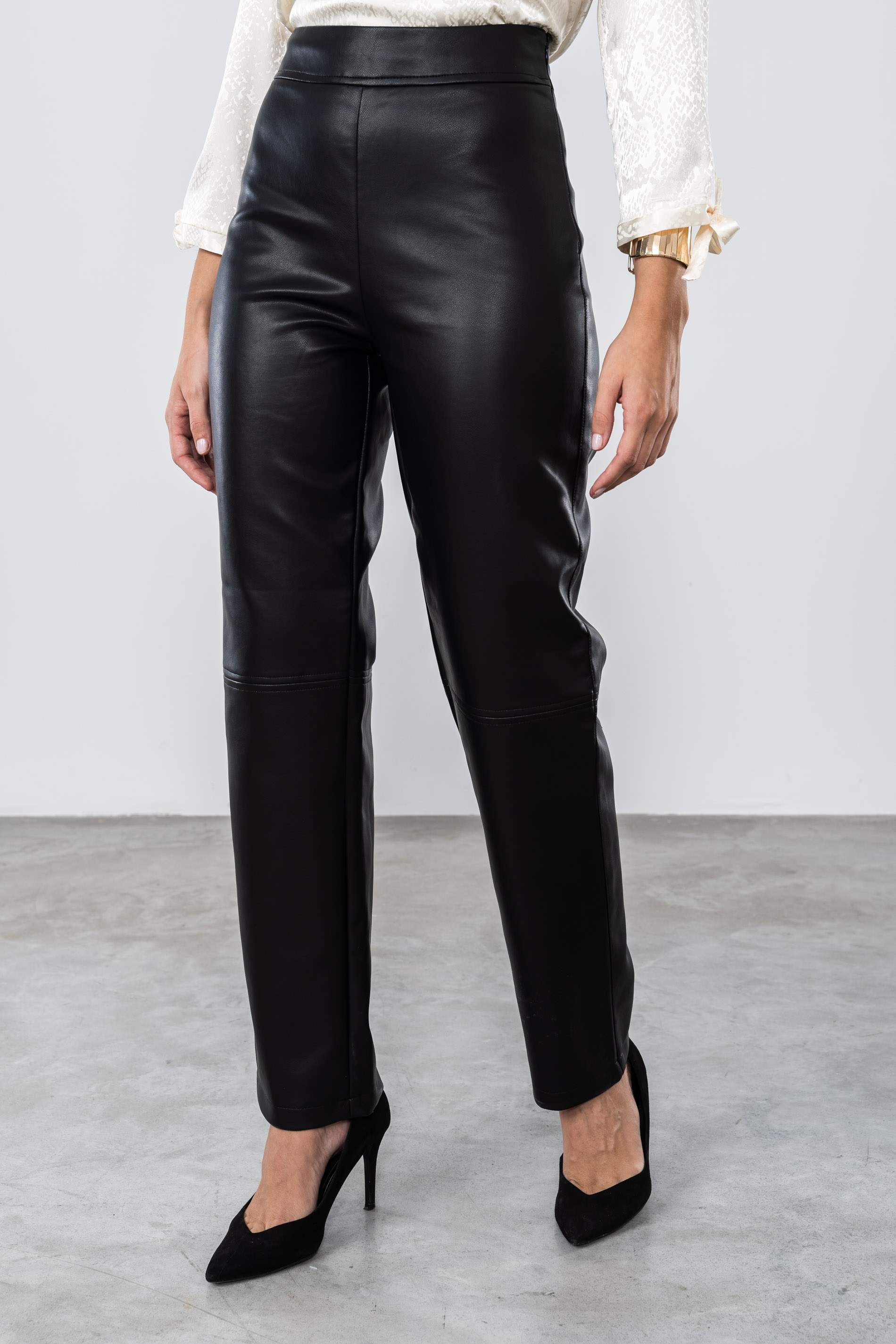 PANTALON POLIPIEL NEGRO