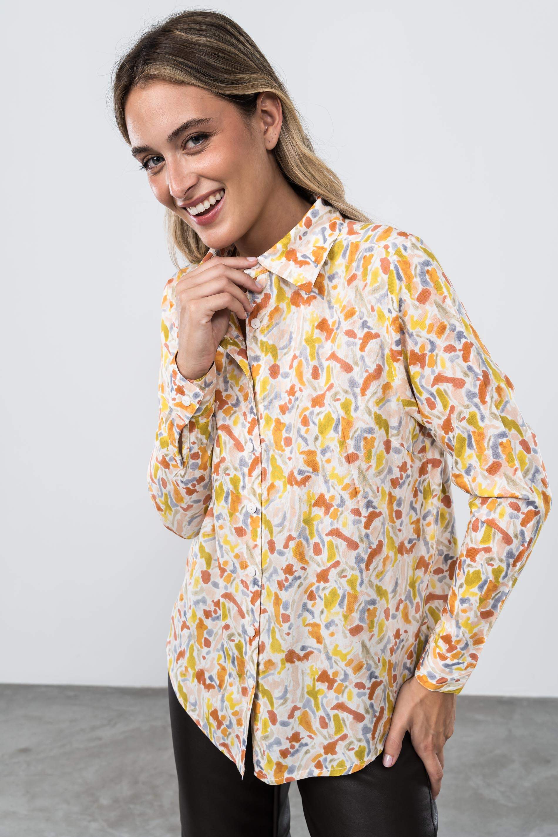 CAMISA ESTAMPADA MANCHAS CALDERA 