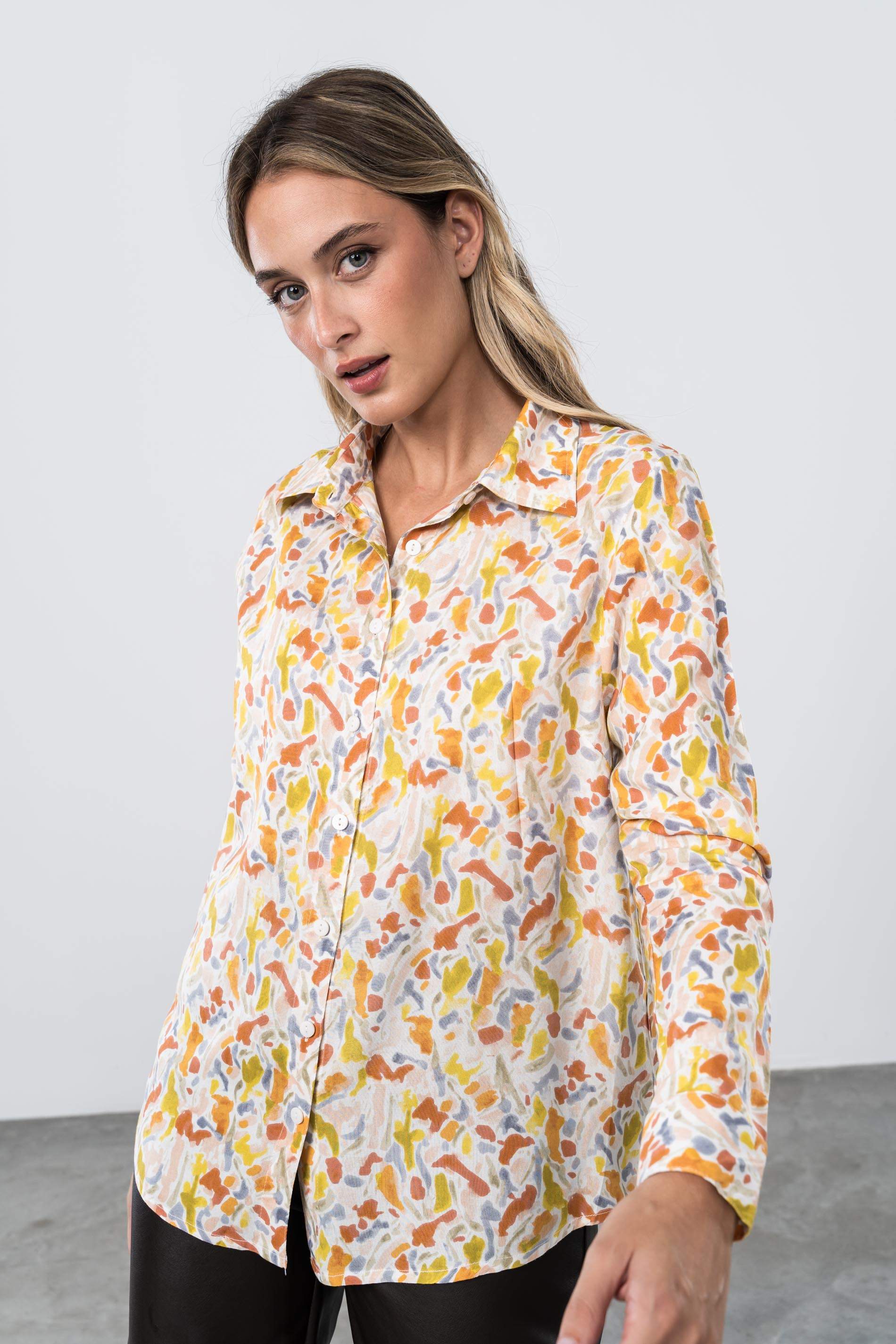 CAMISA ESTAMPADA MANCHAS CALDERA 