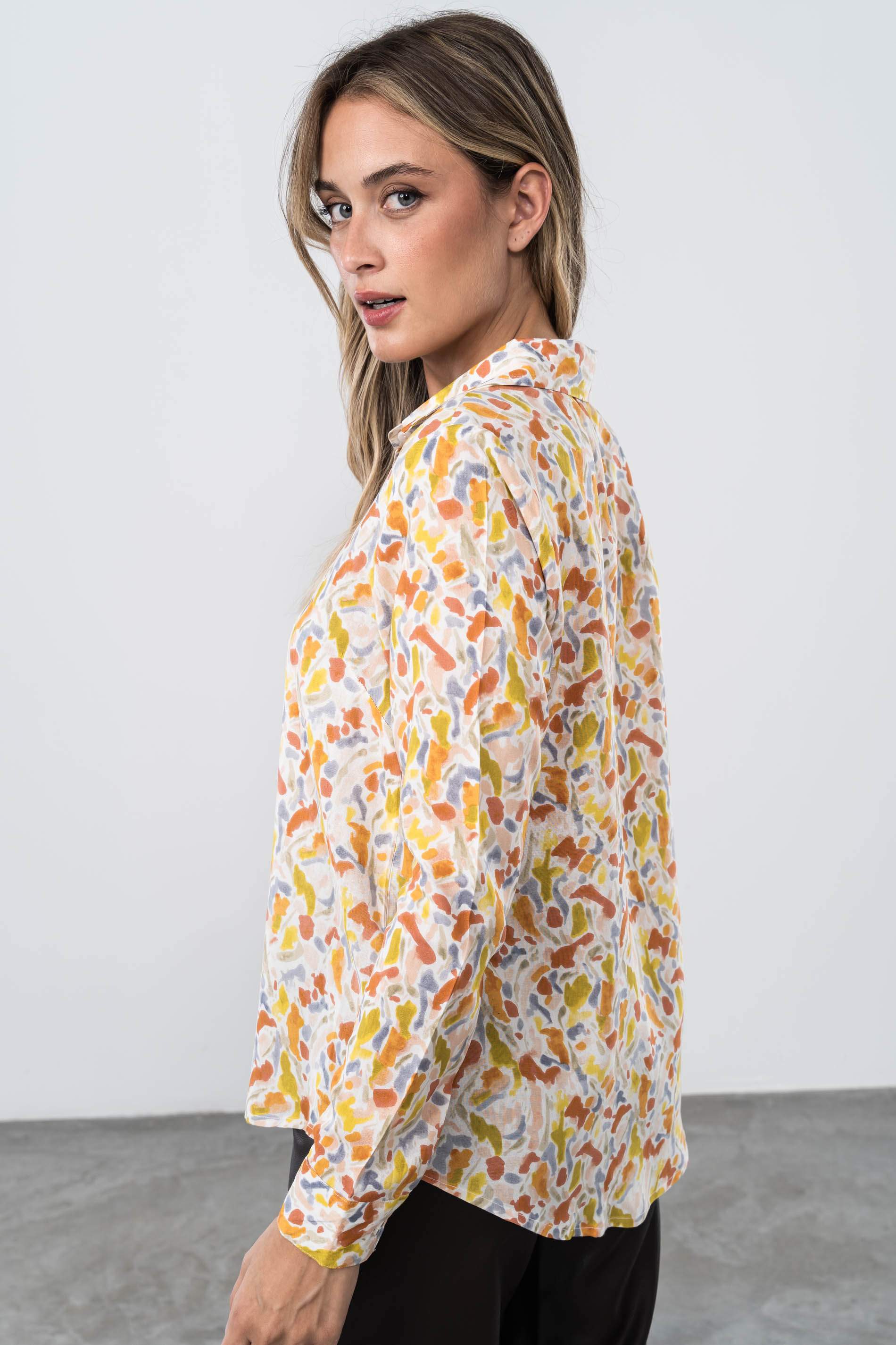 CAMISA ESTAMPADA MANCHAS CALDERA 
