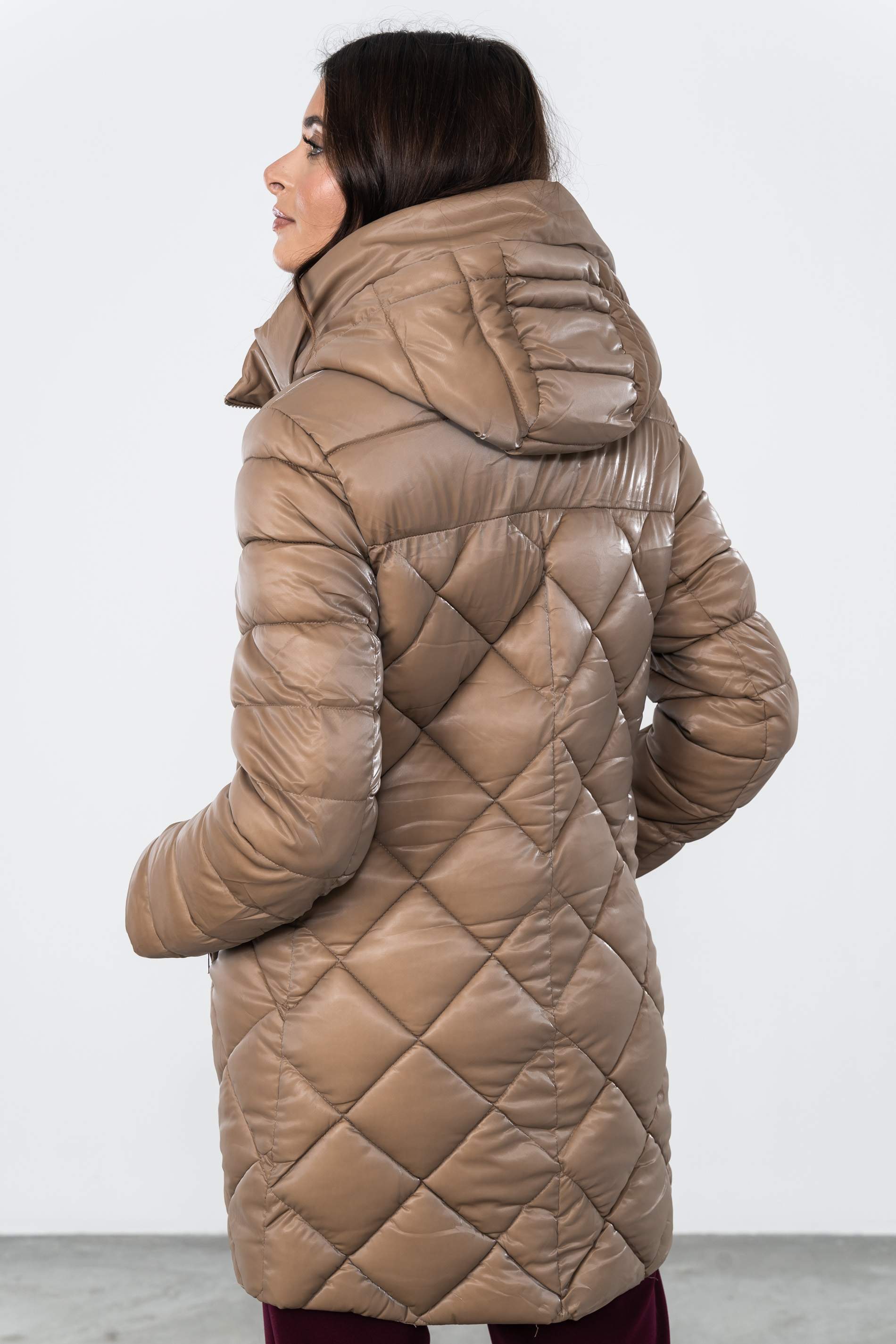 PARKA ROMBOS TORNASOL CAMEL