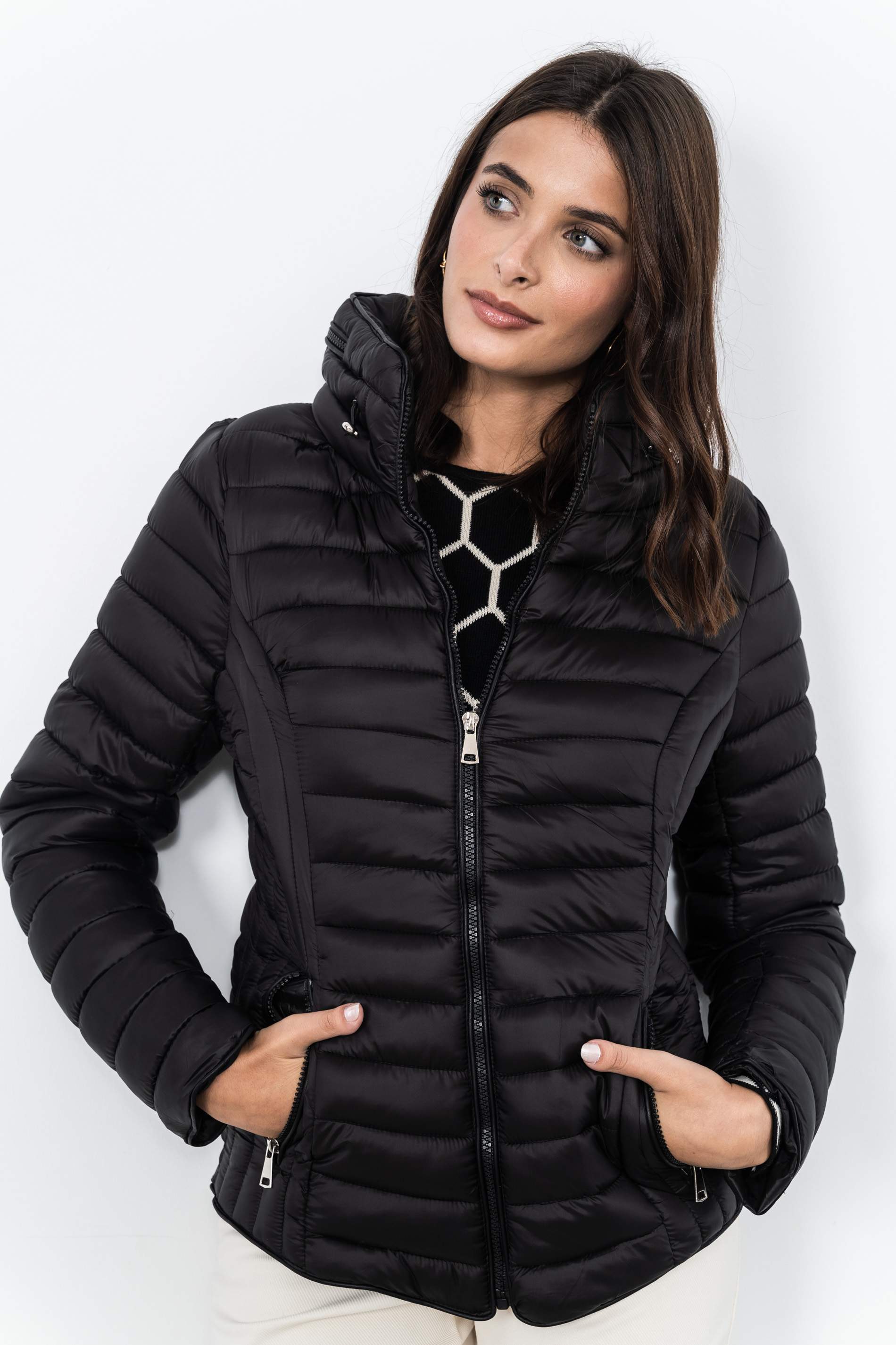 PARKA VIVOS CUELLO NEGRO